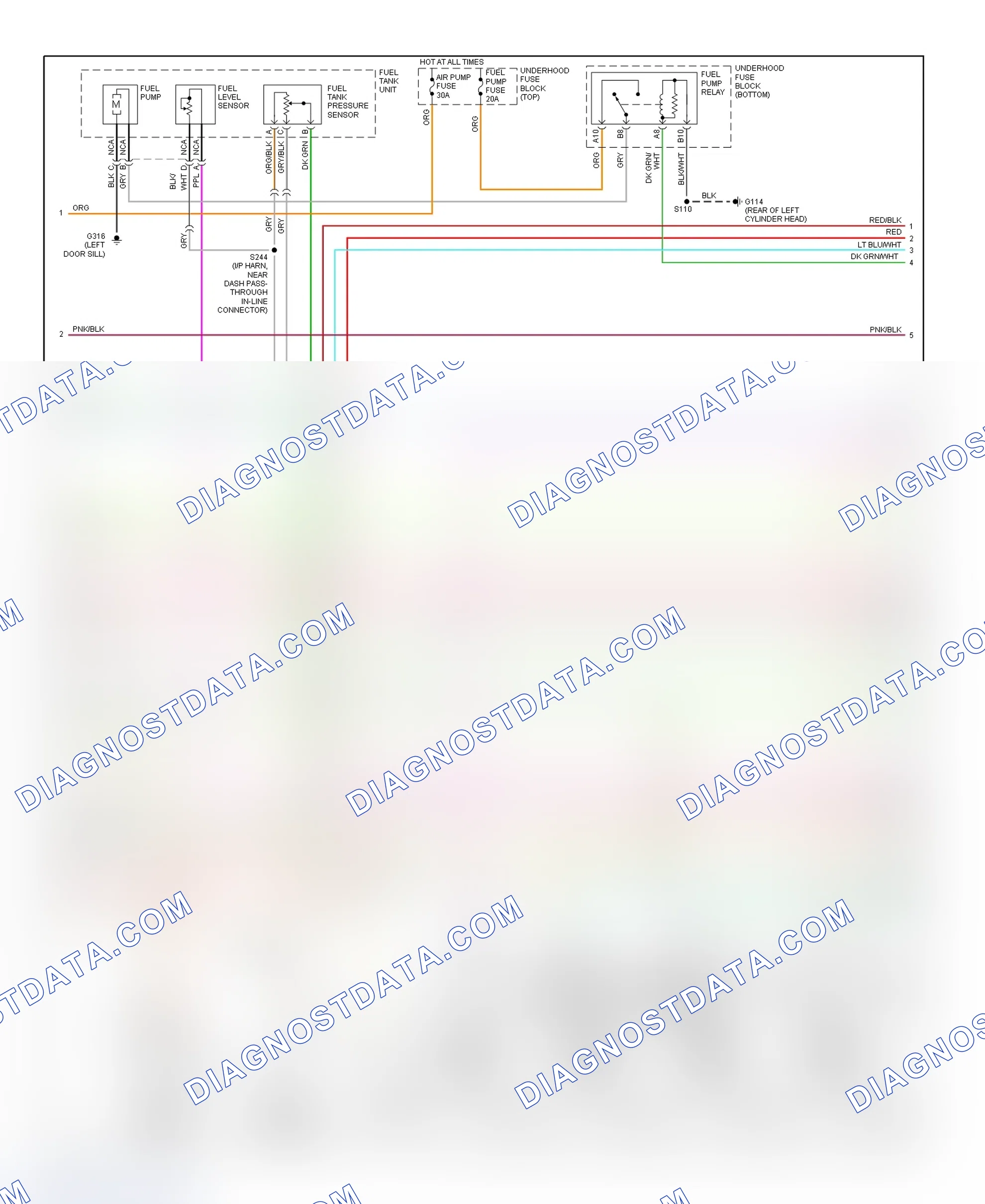 Scheme 31: PCM Wiring Diagram (Camaro & Firebird - 5.7L - 3 Of 4)