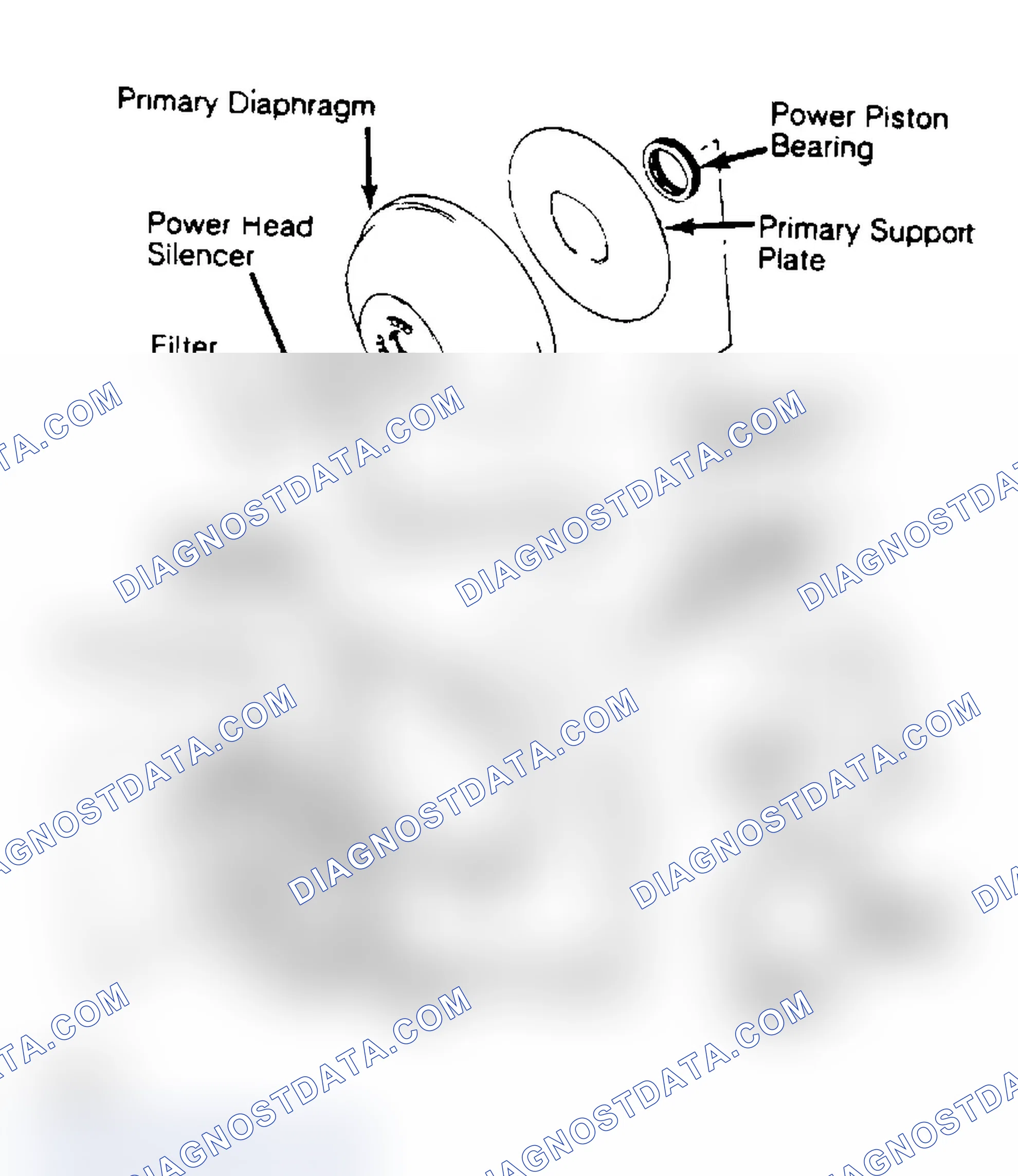 Scheme 15: Exploded View of Delco-Moraine Tandem Power Piston Assembly