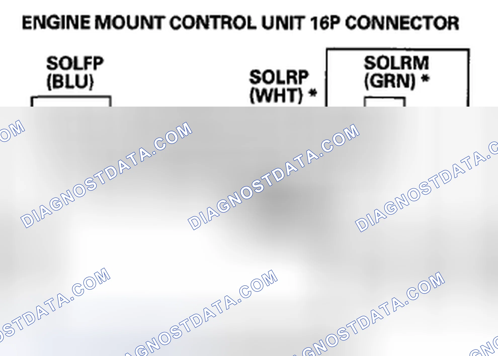 Scheme 13: DTC P0A14: Front Engine Mount Actuator Circuit Malfunction; DTC P0AB6: Rear Engine Mount Actuator Ci