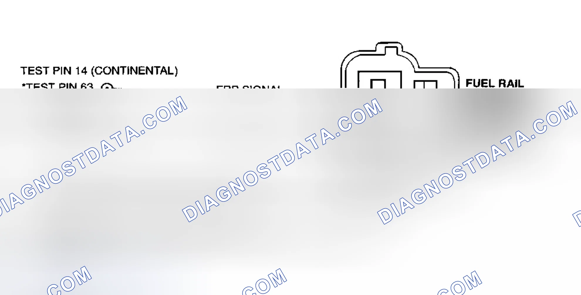 Scheme 10: Fuel Rail Pressure (FRP) Sensor Connector Terminals