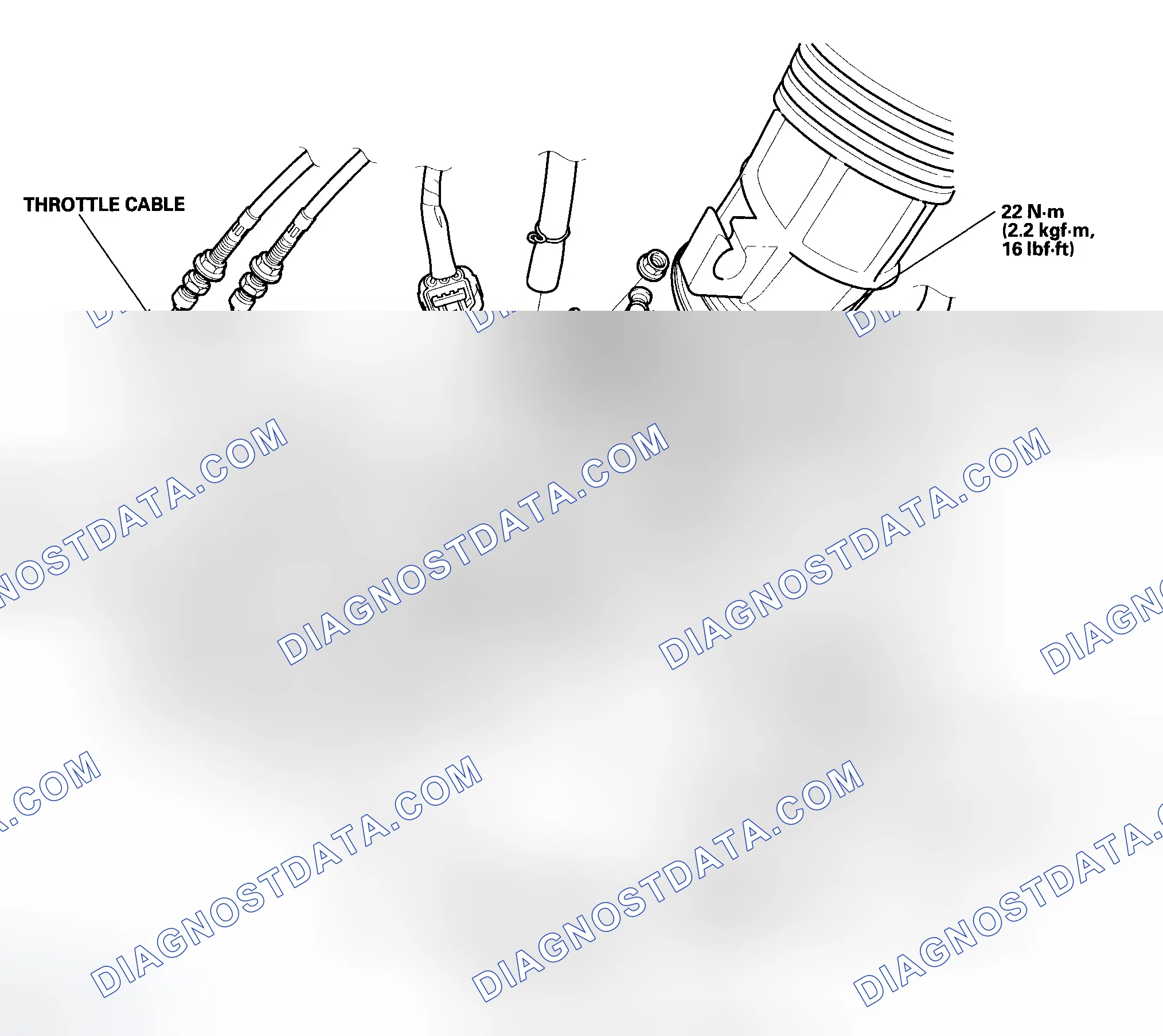 Scheme 244: Throttle Body Removal/Installation