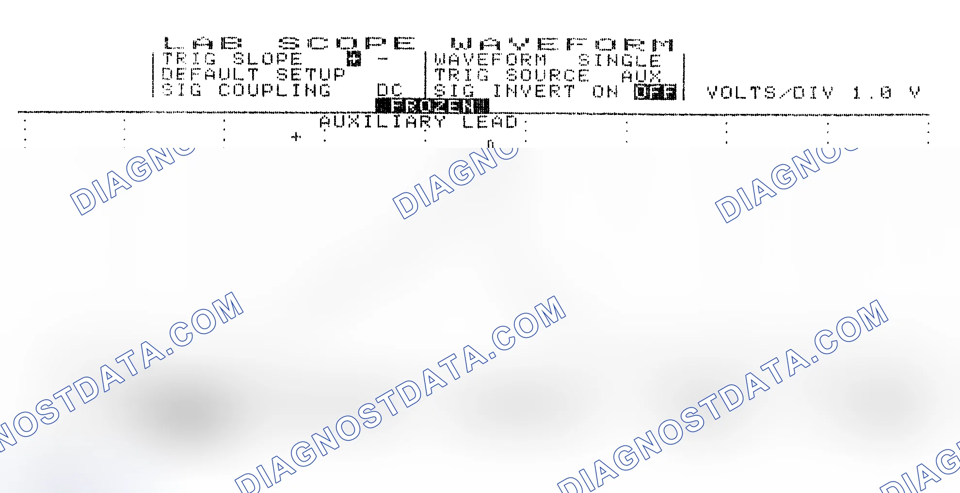 Scheme 19: Single Injector w/Excessive Current Flow - Current Pattern