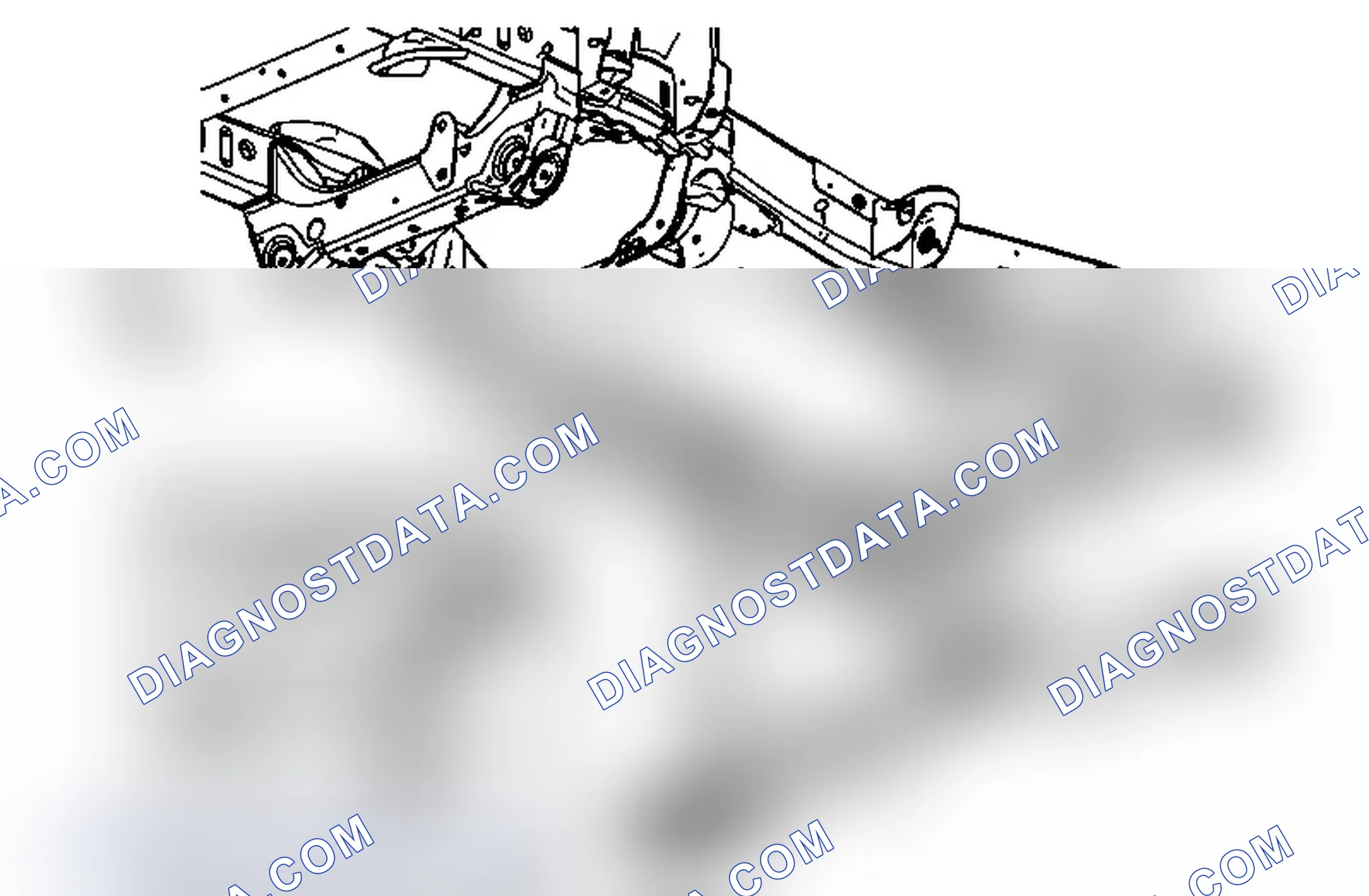 Scheme 14: Transmission Support Crossmember Replacement (2WD 1500 Series)