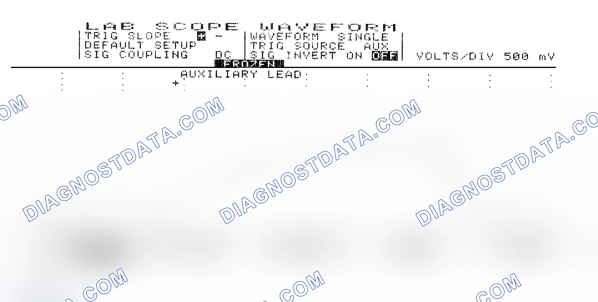 Scheme 14: Single Injector w/Excessive Current Flow - Current Pattern