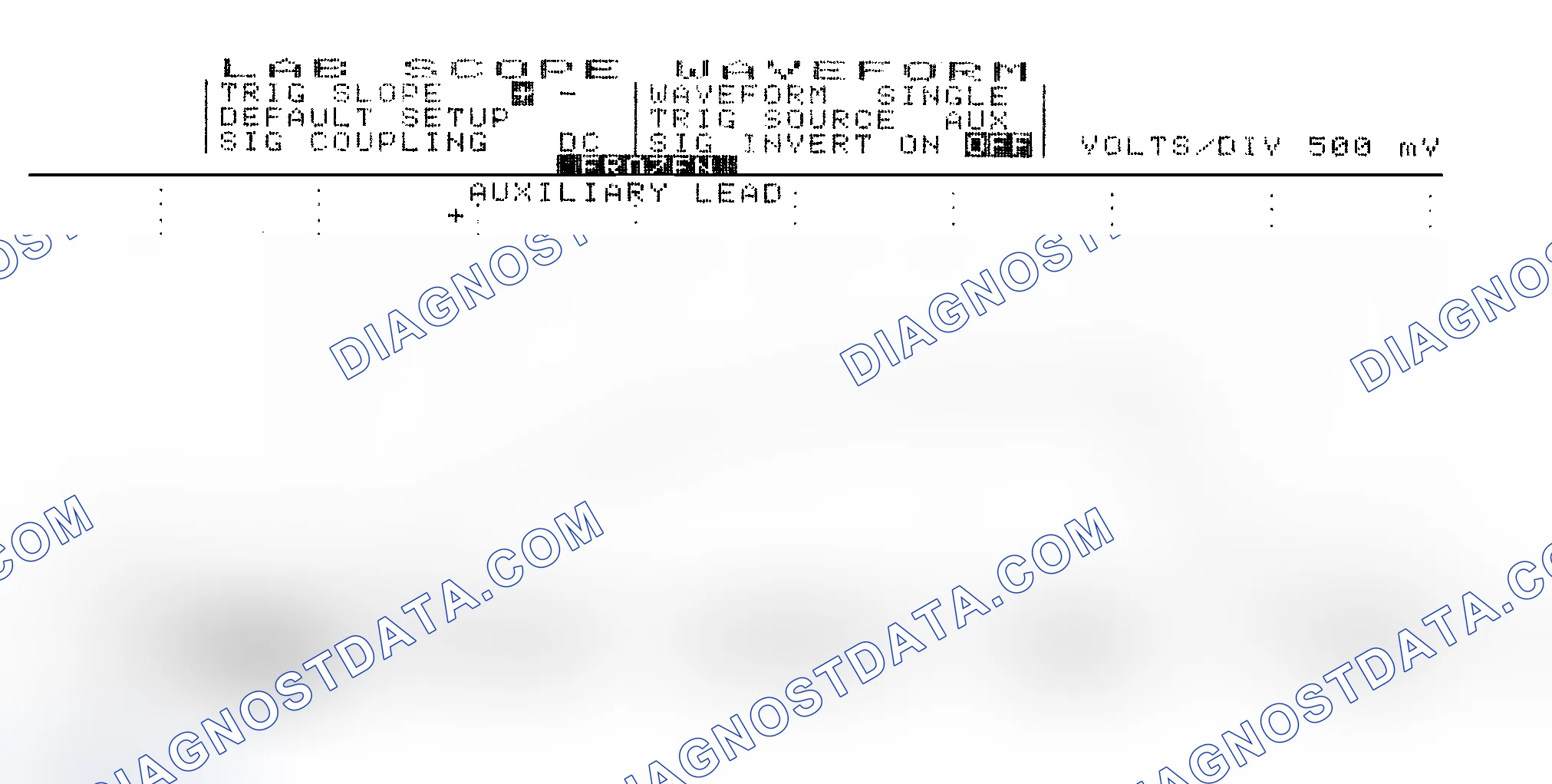 Scheme 14: Single Injector w/Excessive Current Flow - Current Pattern