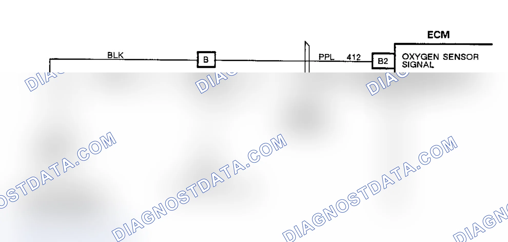Scheme 323: Chart A6, Oxygen (O2) Sensor Not Ready Schematic