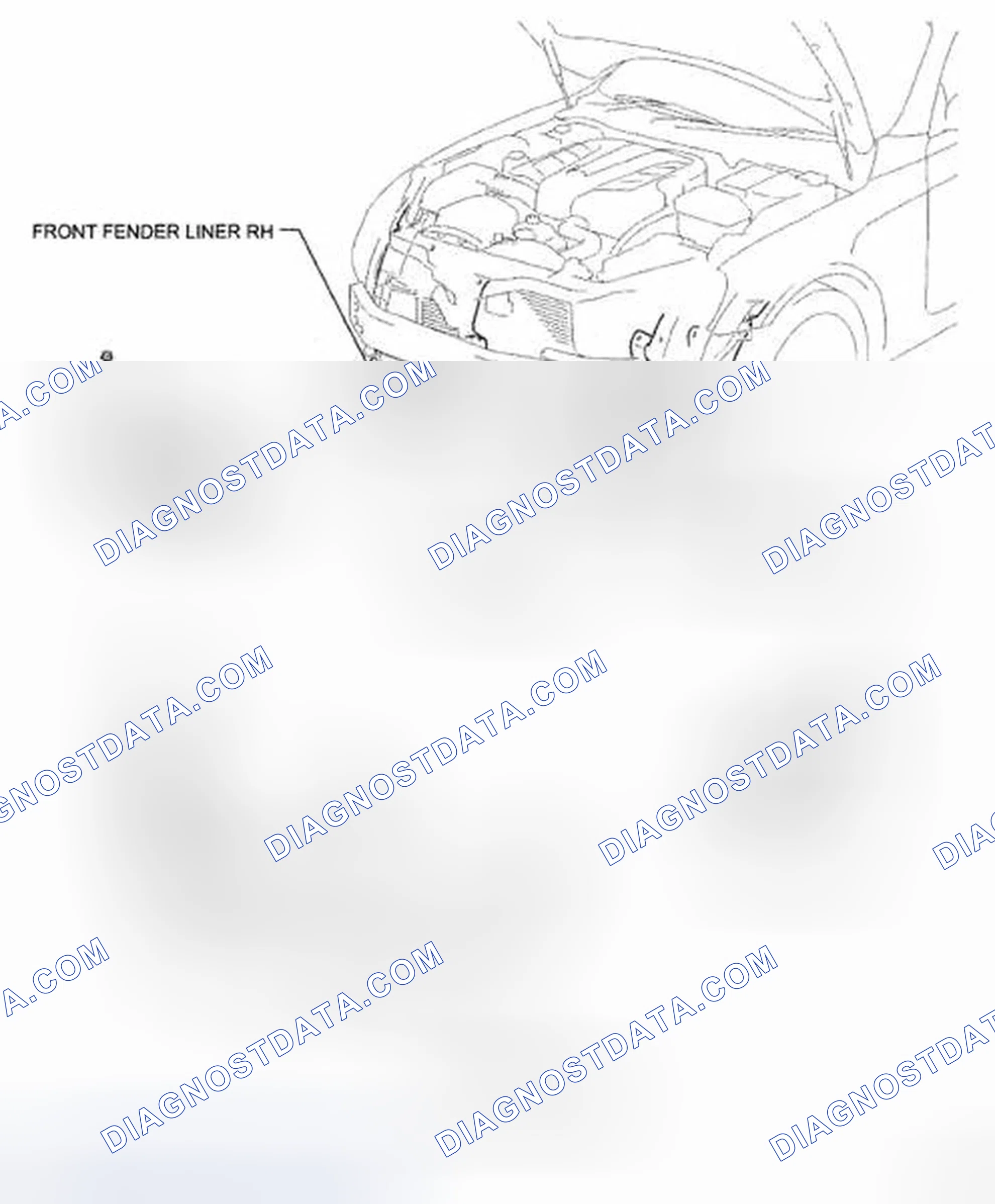 Scheme 164: Identifying Fog Light Assembly Components