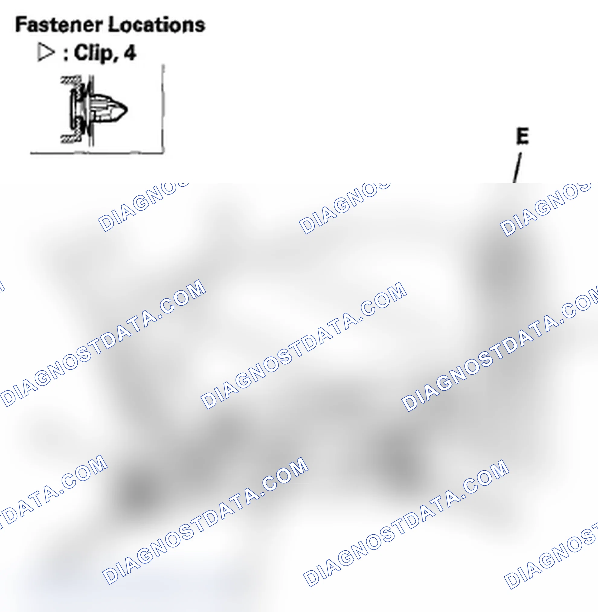 Scheme 238: Tailgate Trim Panel