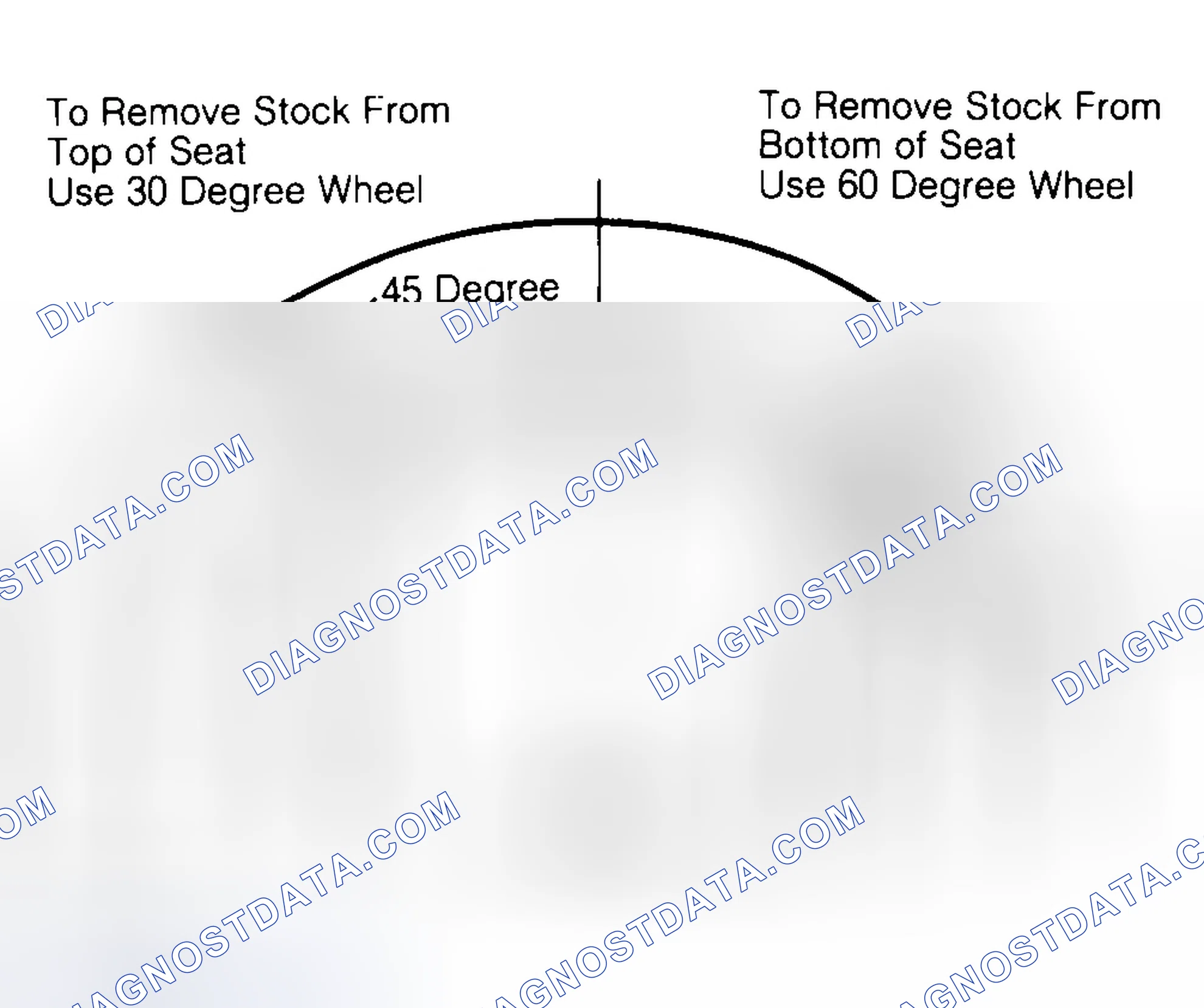Scheme 19: Adjusting Valve Seat Width