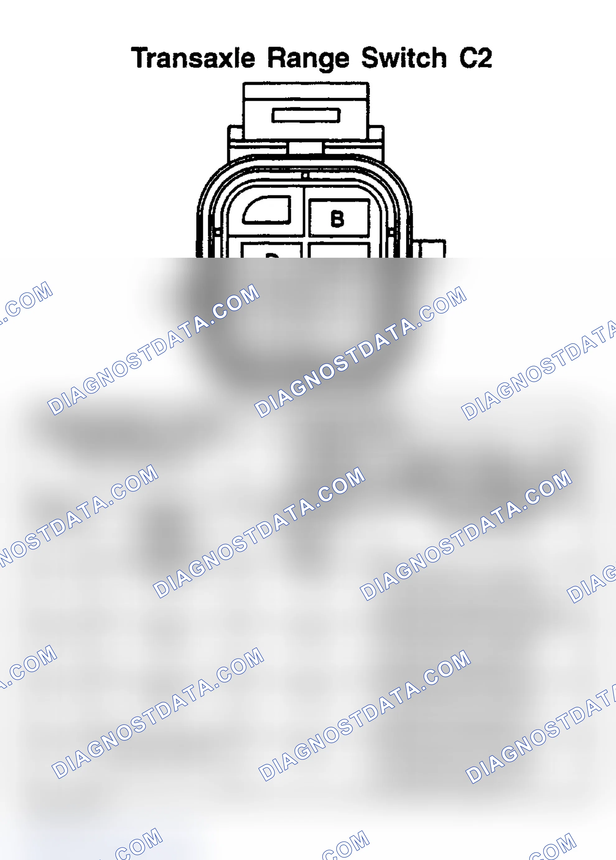Scheme 90: TRANSAXLE RANGE SWITCH C2