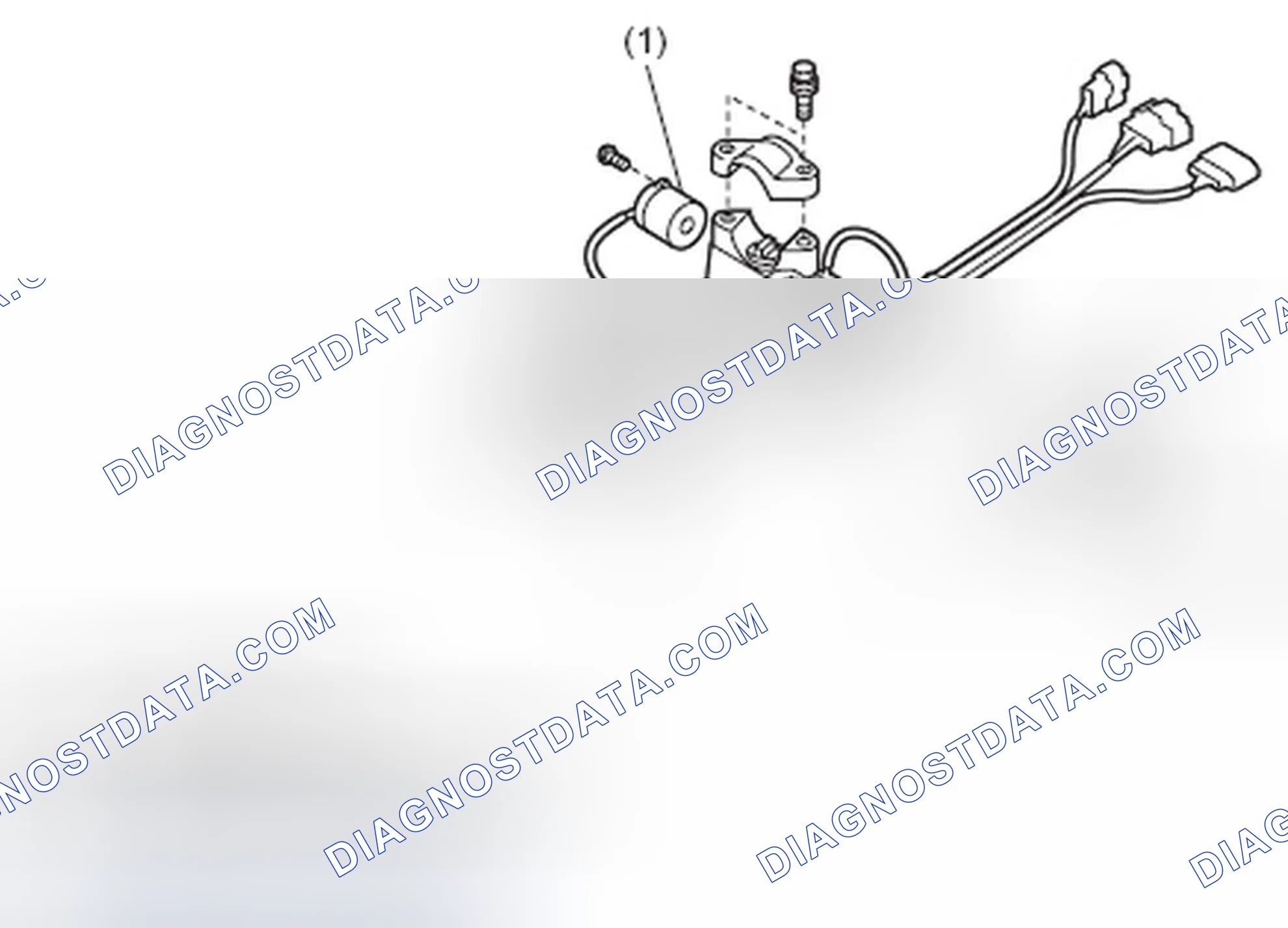 Scheme 4: Identifying Ignition Switch, Key Interlock Solenoid And Ignition Key Cylinder