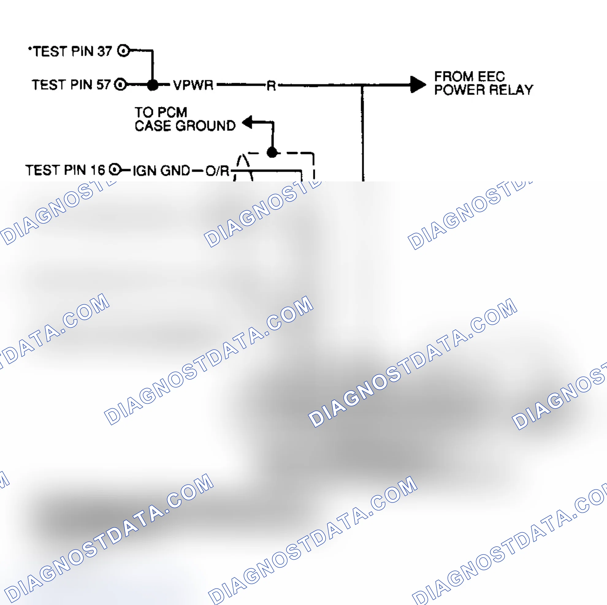 Scheme 92: Identifying ICM Connector Terminals (4.6L)