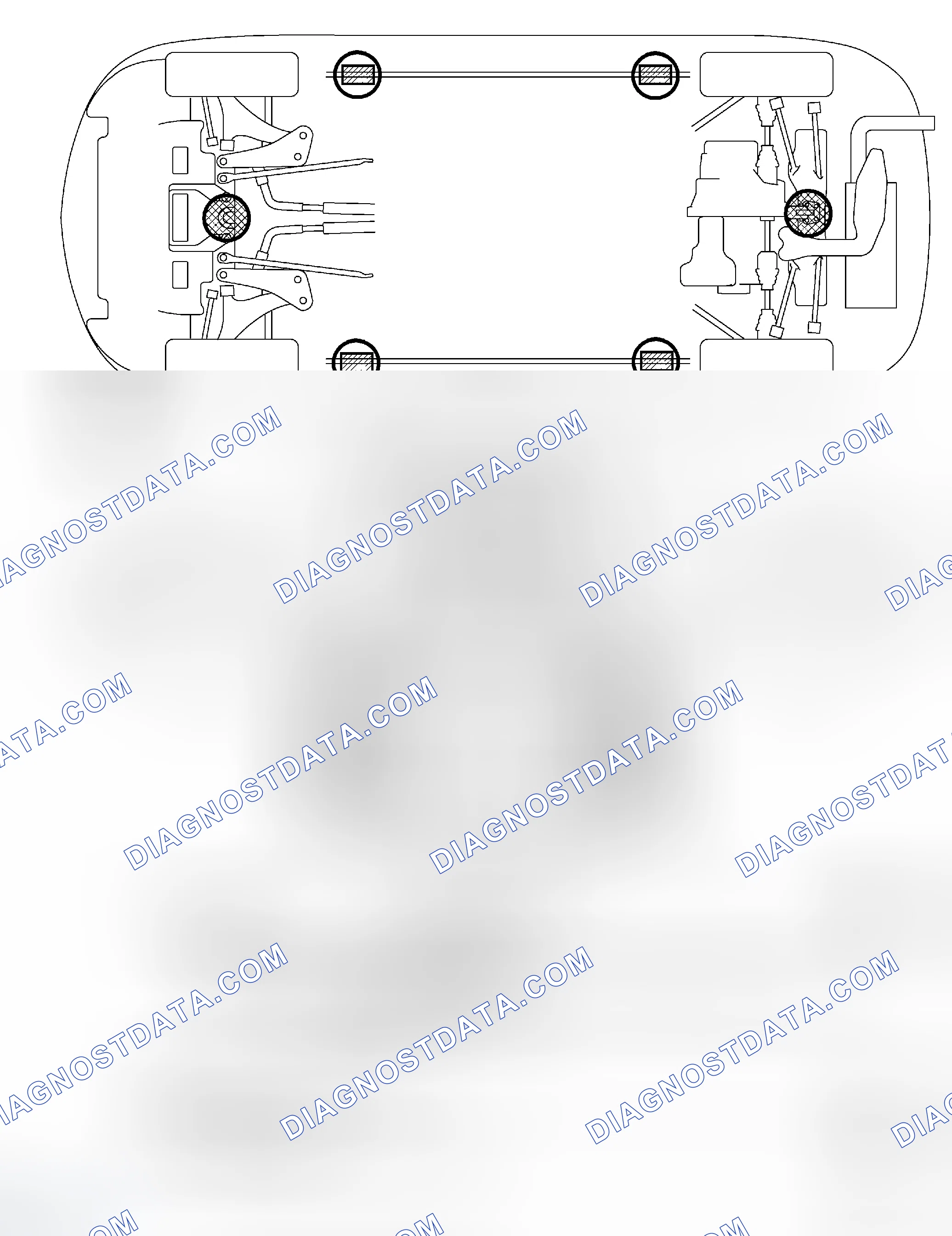 Scheme 12: VEHICLE LIFT & SUPPORT LOCATIONS