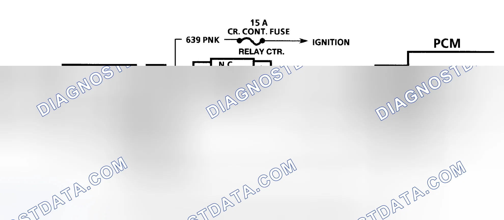 Scheme 79: Code P1567 Schematic (3.8L) Cruise Switches Circuit