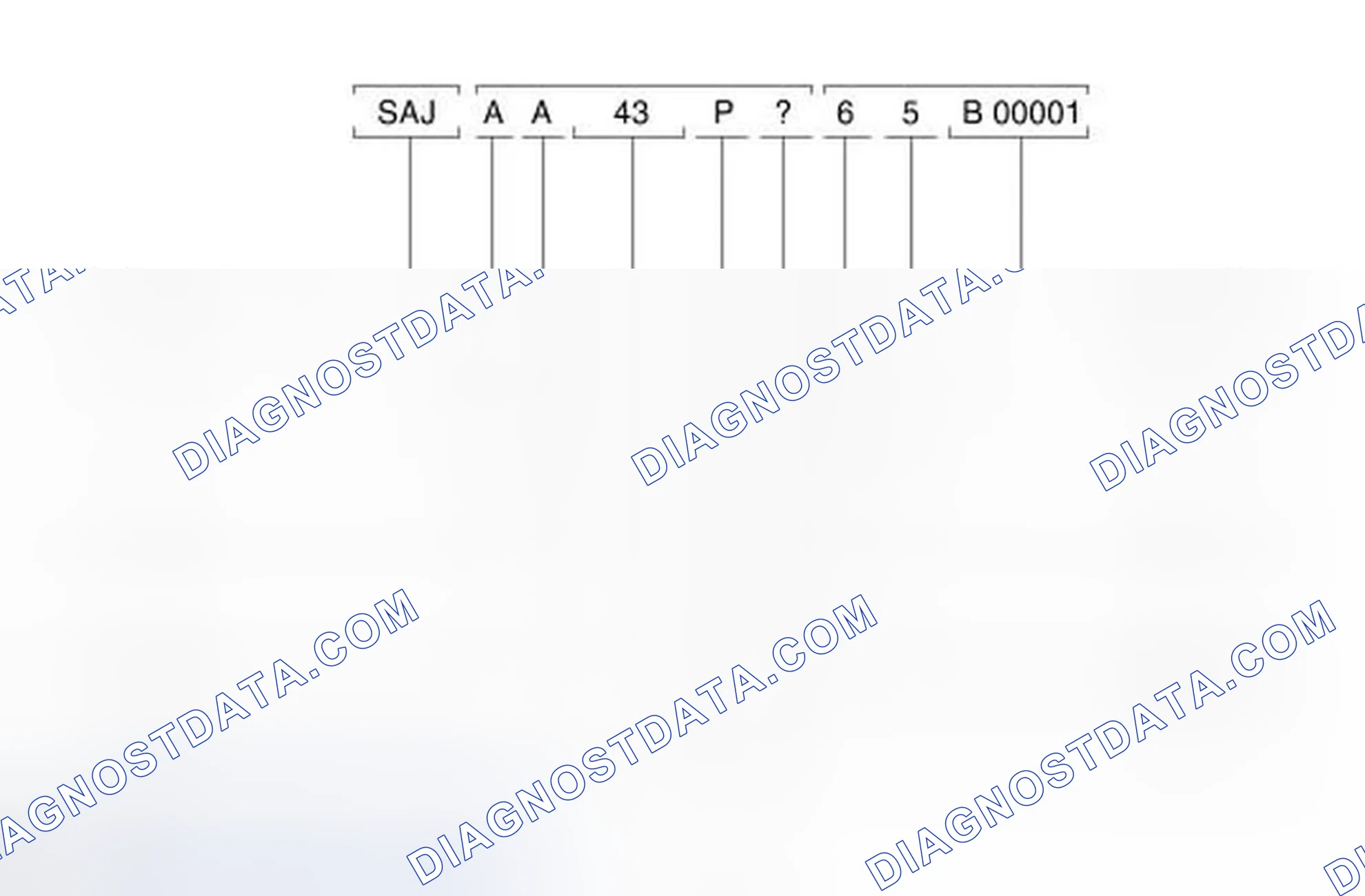 Scheme 5: Vehicle Identification Number (Typical)