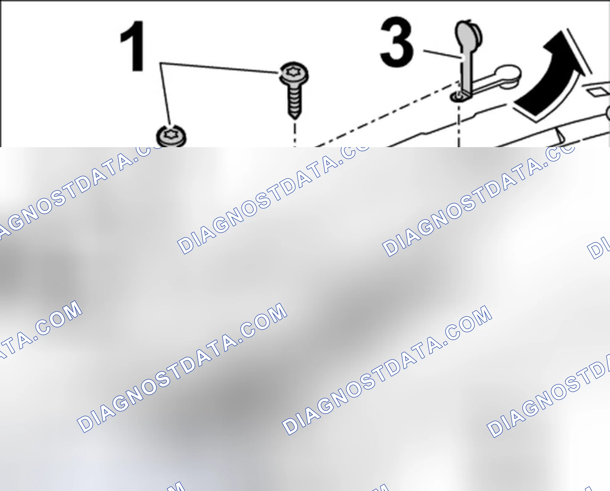 Scheme 54: Removing defrost air guide