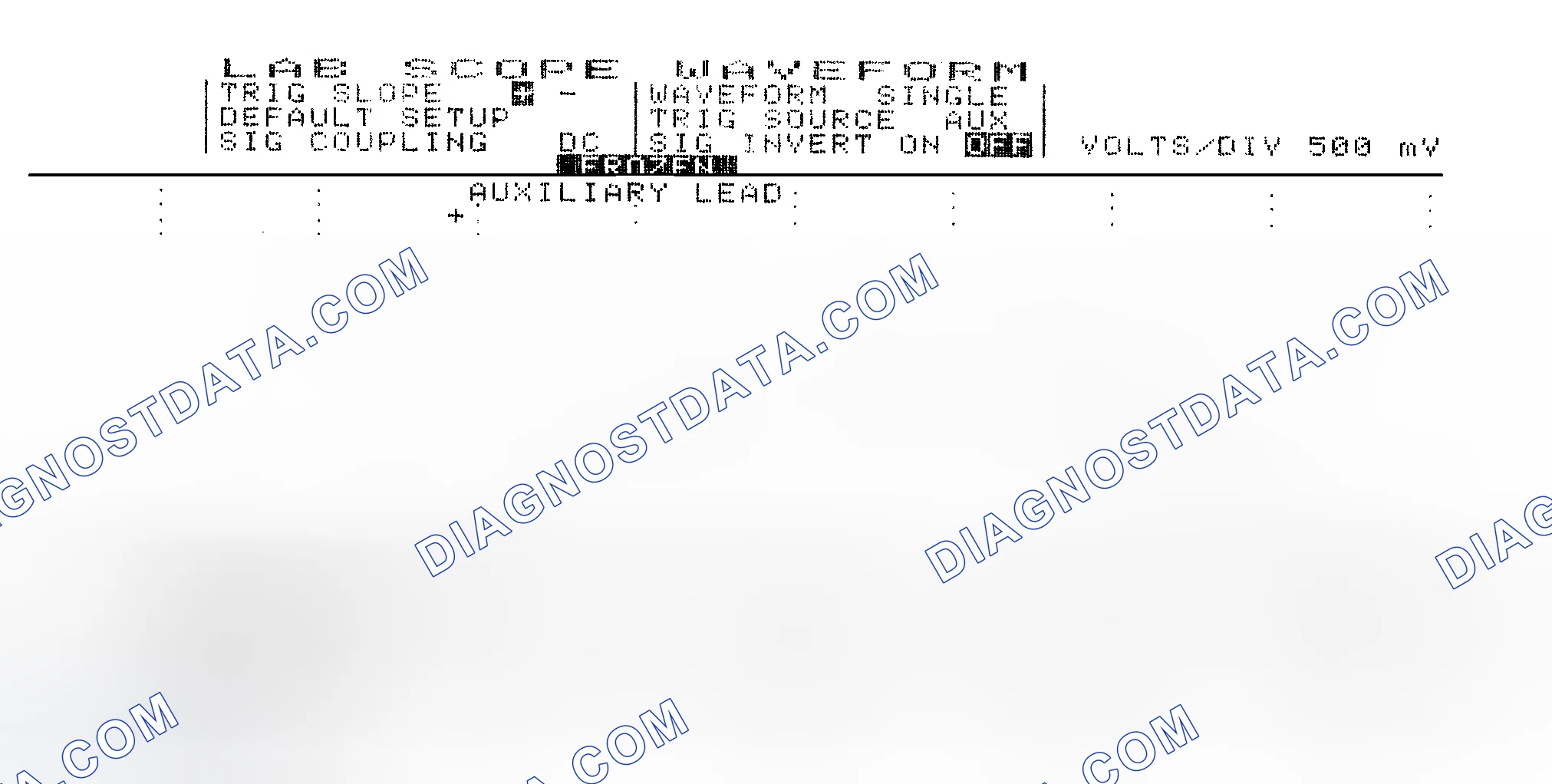 Scheme 14: Single Injector w/Excessive Current Flow - Current Pattern