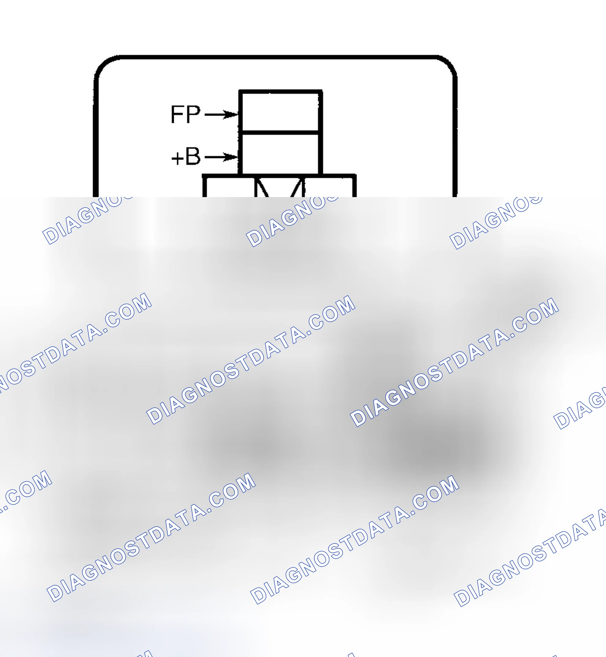 Scheme 18: Checking Fuel Pump Operation By Applying Battery Voltage To Fuel Pump (Camry)