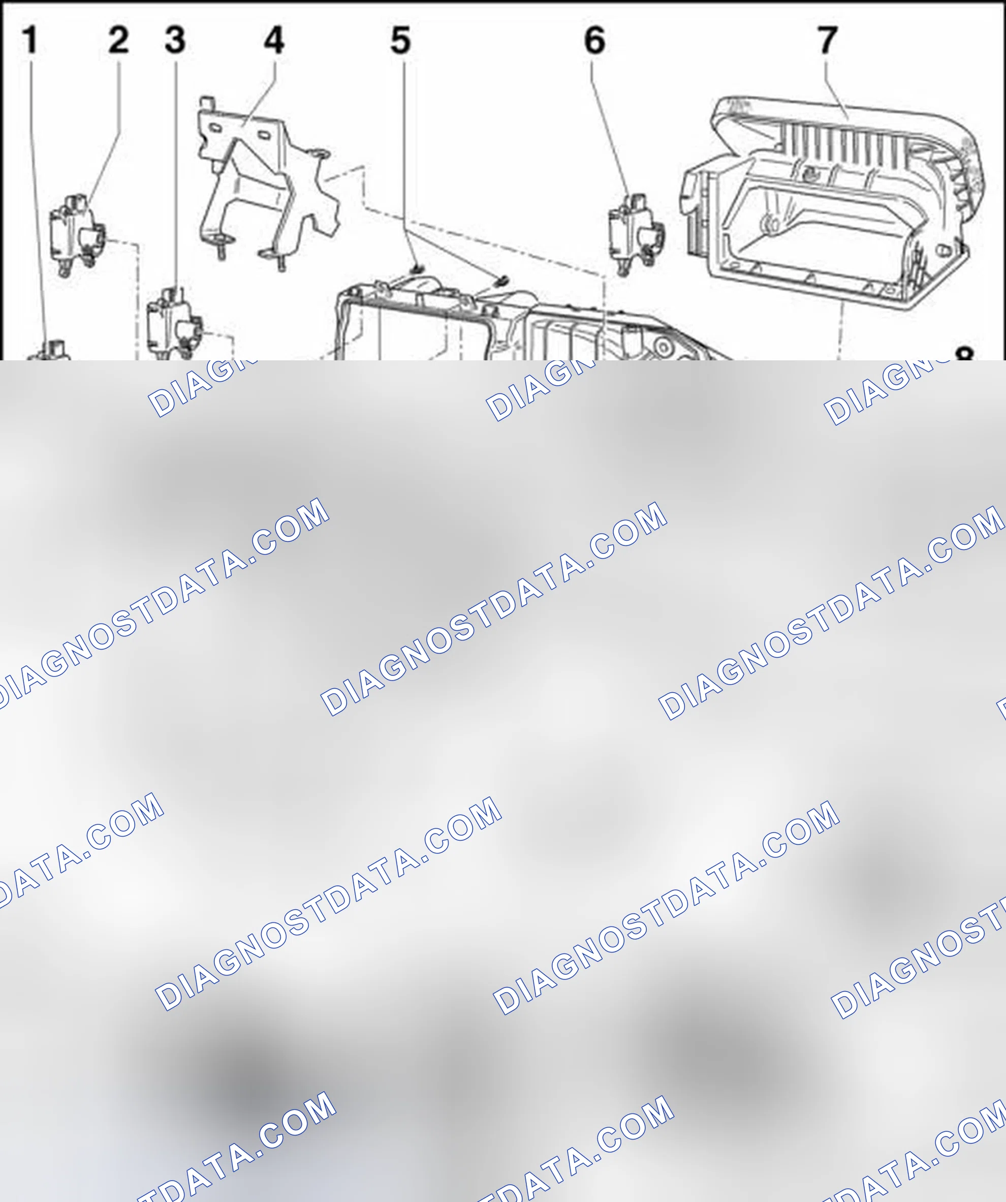 Scheme 50: HEATING AND A/C UNIT, CLIMATRONIC