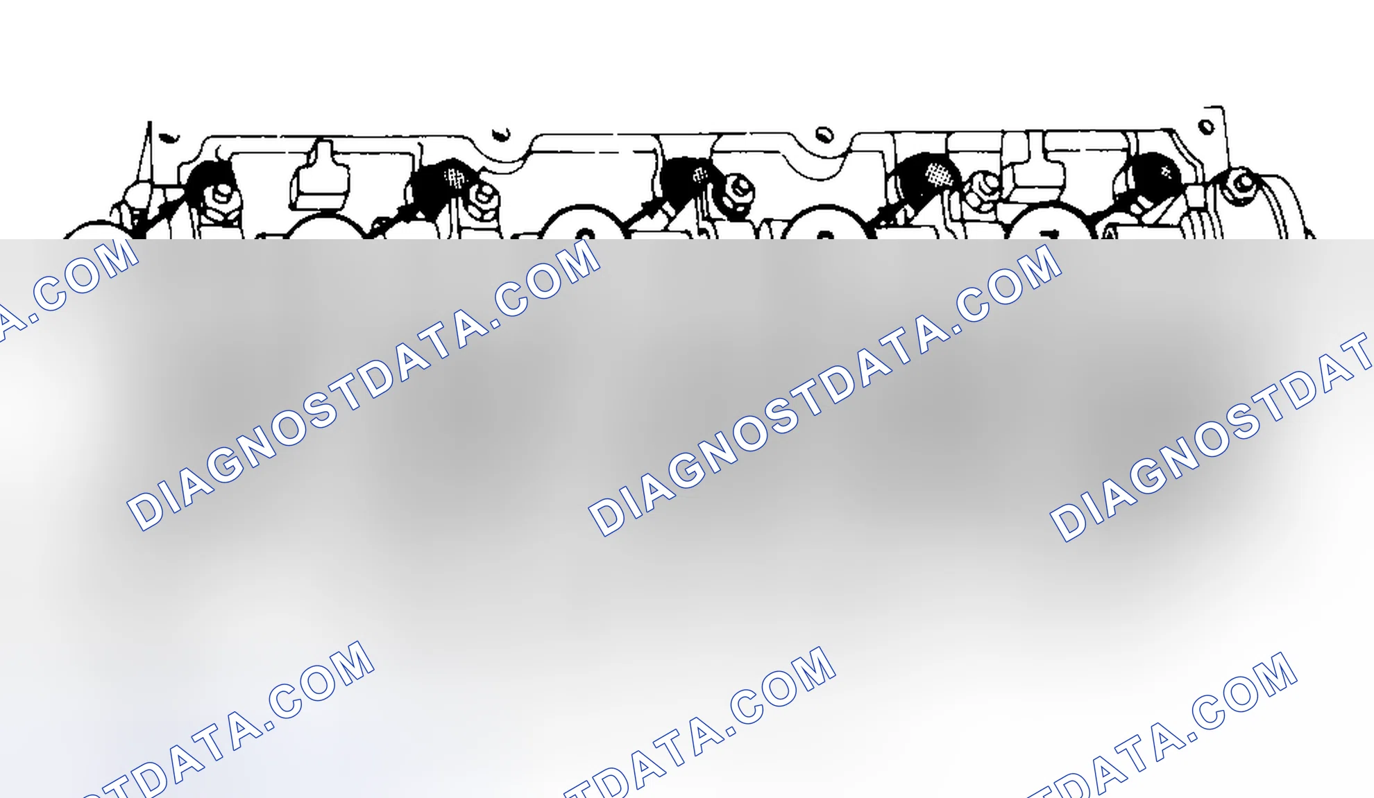Scheme 7: Typical Cylinder Head Tightening or Loosening Sequence
