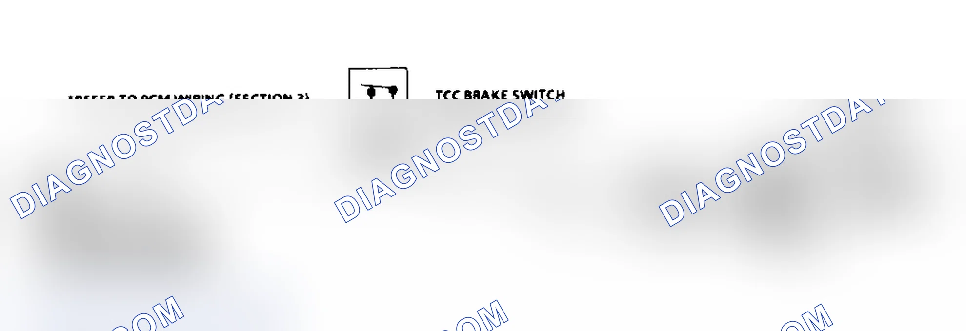 Scheme 284: Codes 37/38 Schematic ("C" & "K" Series) TCC Brake Switch On/Off