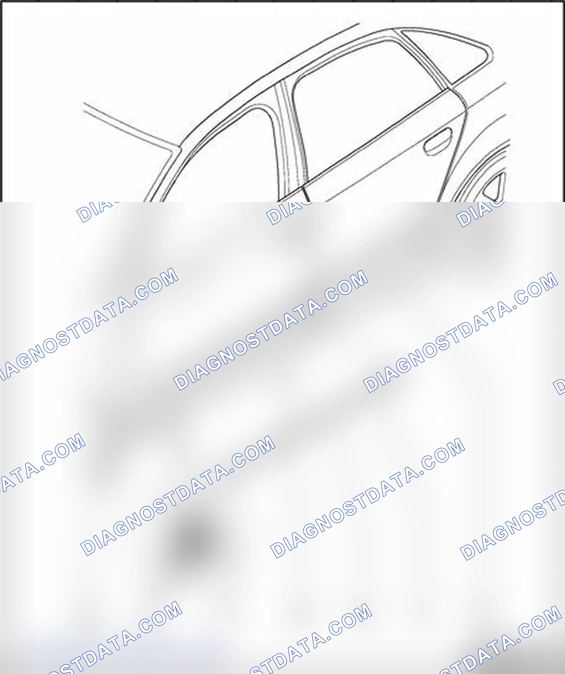 Scheme 253: Trim cover for sill panel, removing and installing