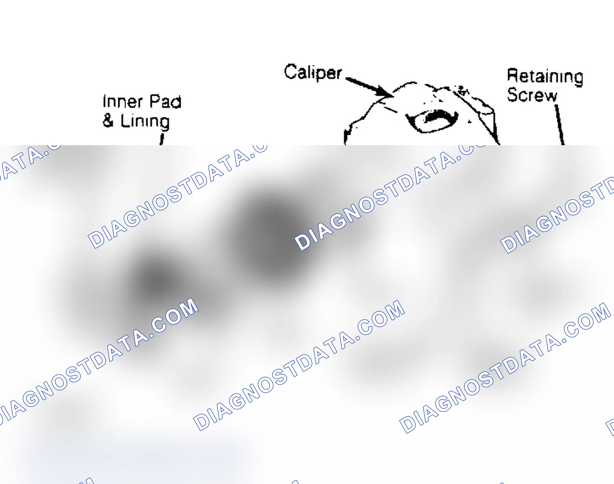 Scheme 27: Exploded View Of Single Piston Caliper (Bronco, E150 & F150; Others Similar)