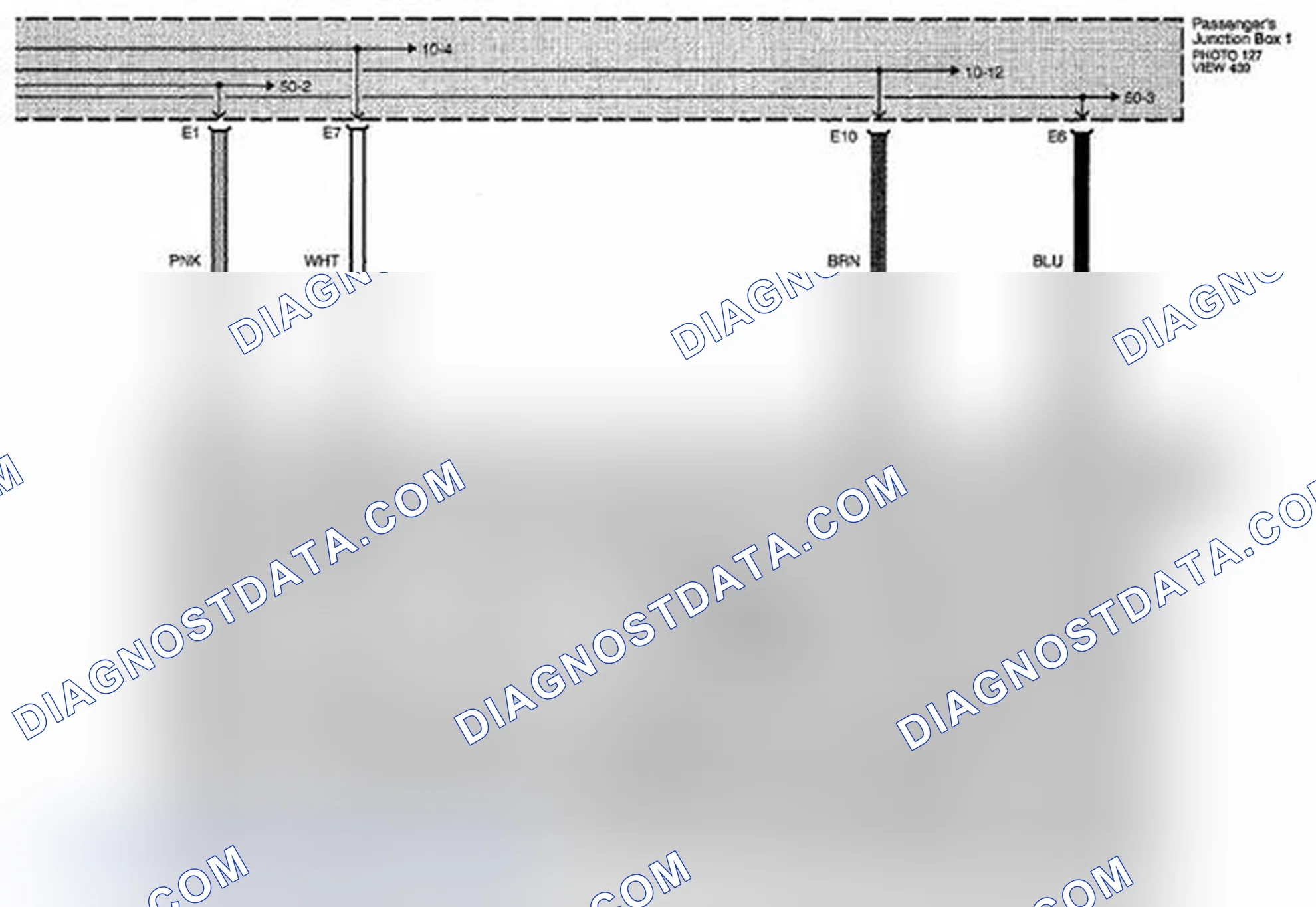 Scheme 234: License Plate, Parking, Side Marker Lights And Taillights Circuit Diagram (Page 110-9)