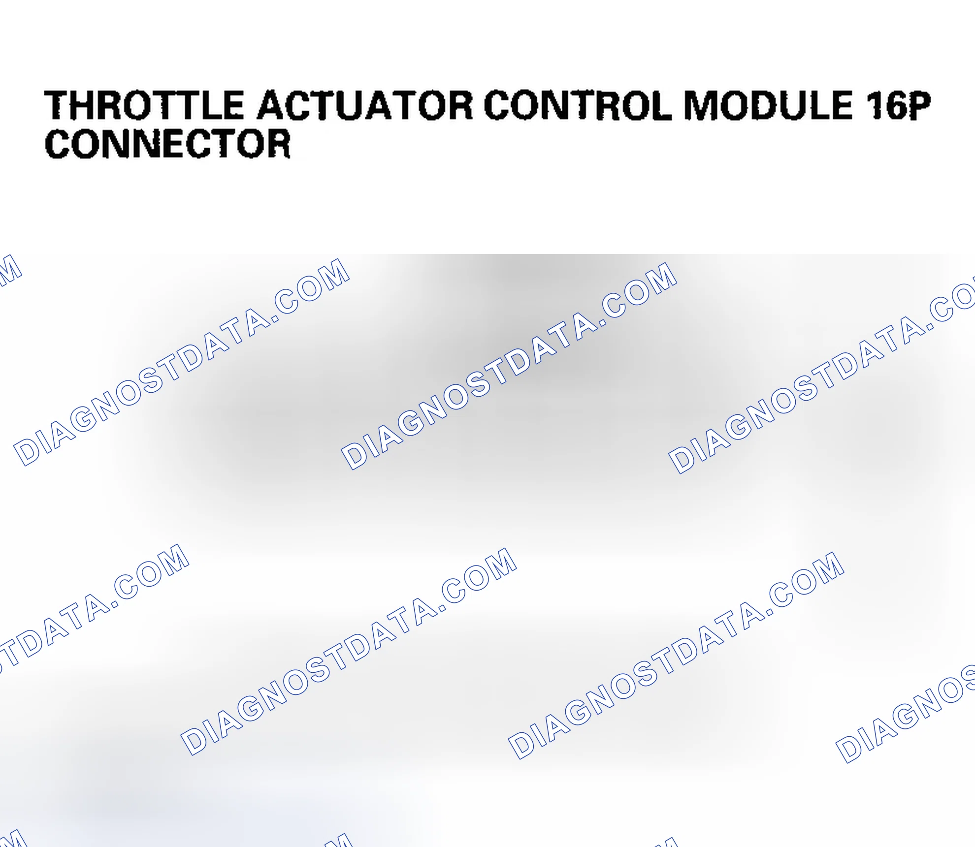 Scheme 101: DTC U0107: Lost Communication With Throttle Actuator Control Module