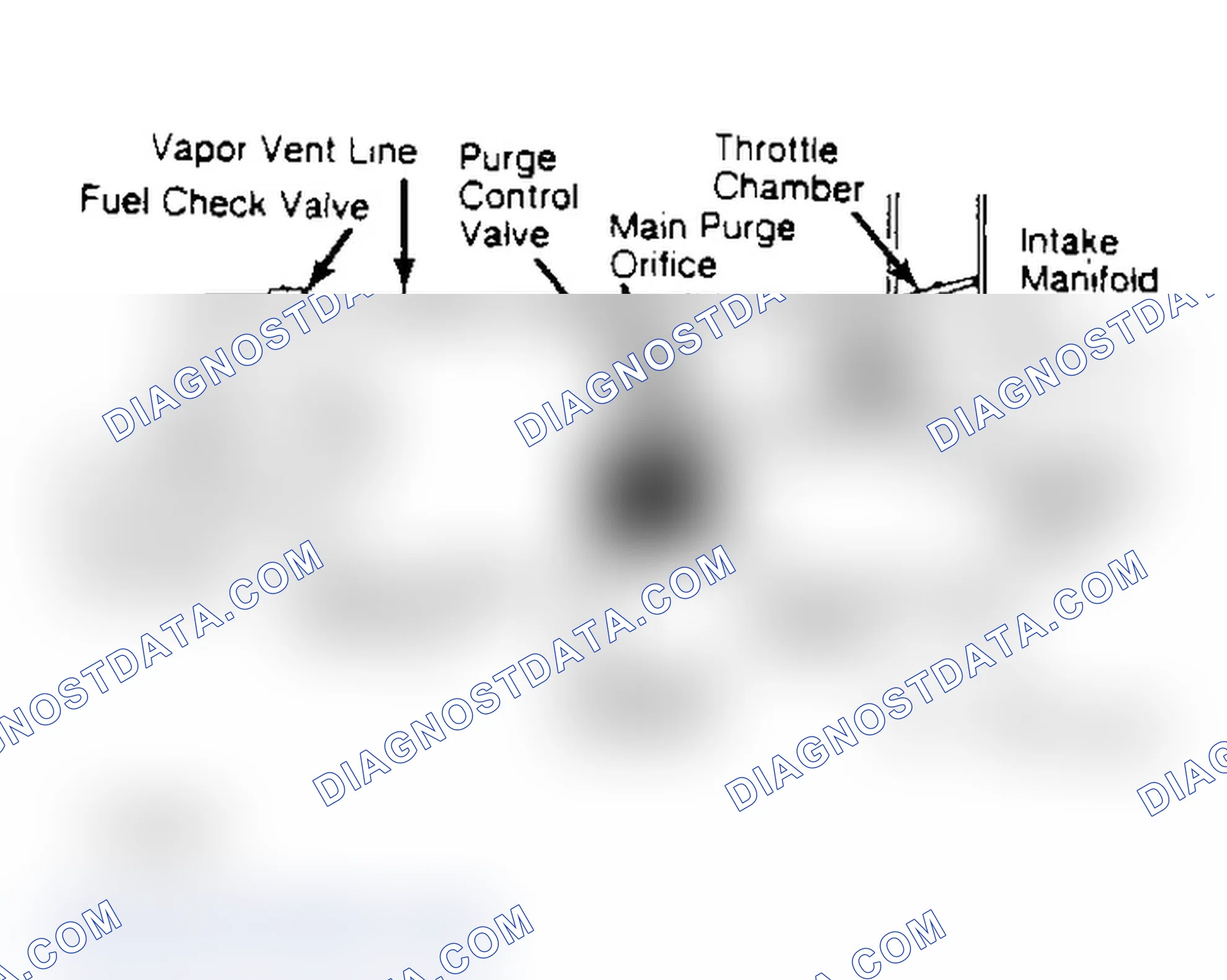 Fig. 2: Pickup With 2.4L Fuel Injected Engine Fuel Evaporation System