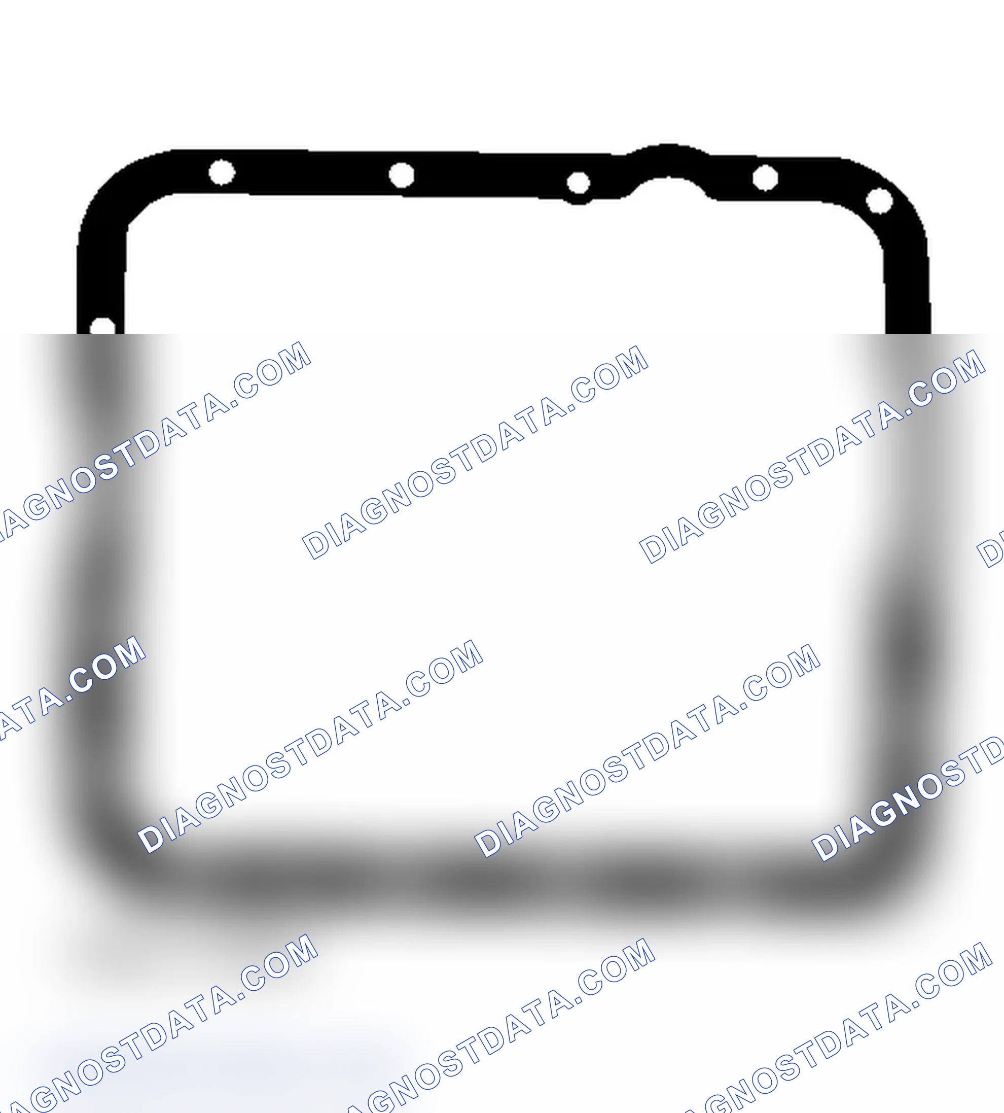 Scheme 225: OIL PAN GASKET