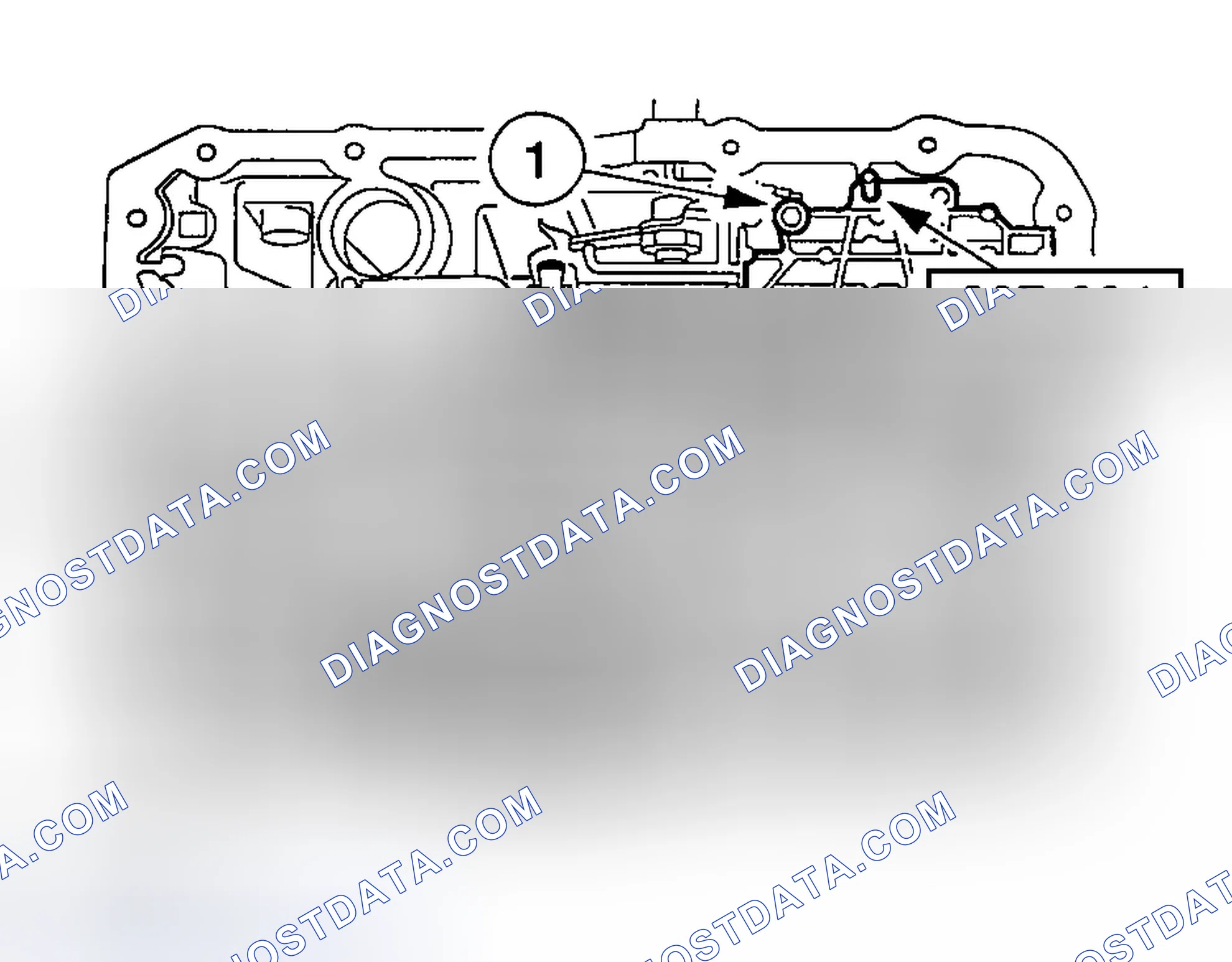 Scheme 261: Item 19, 20 and 21: Main Control Valve Body Screws Installation Note