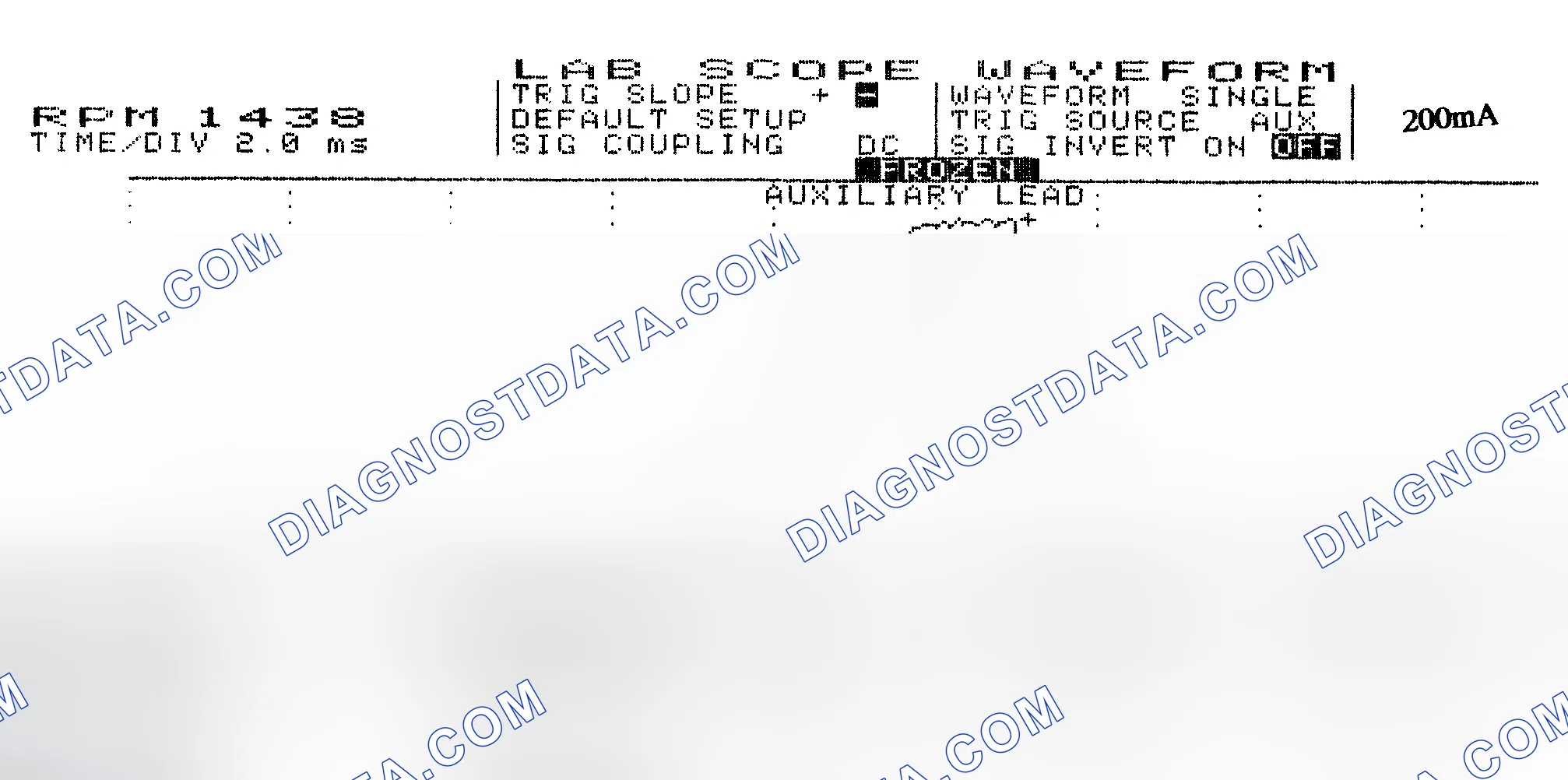 Scheme 15: Single Injector w/Normal Current Flow - Current Pattern