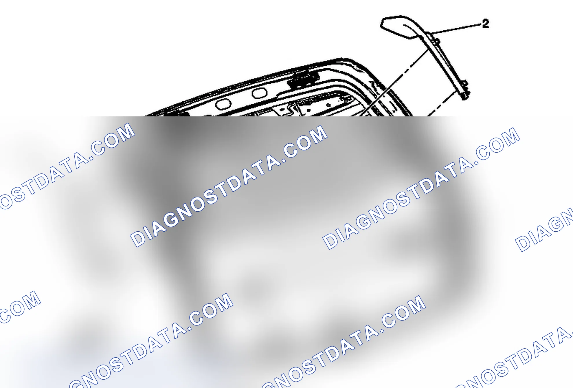 Scheme 44: Liftgate Upper Trim Finish Panel Replacement