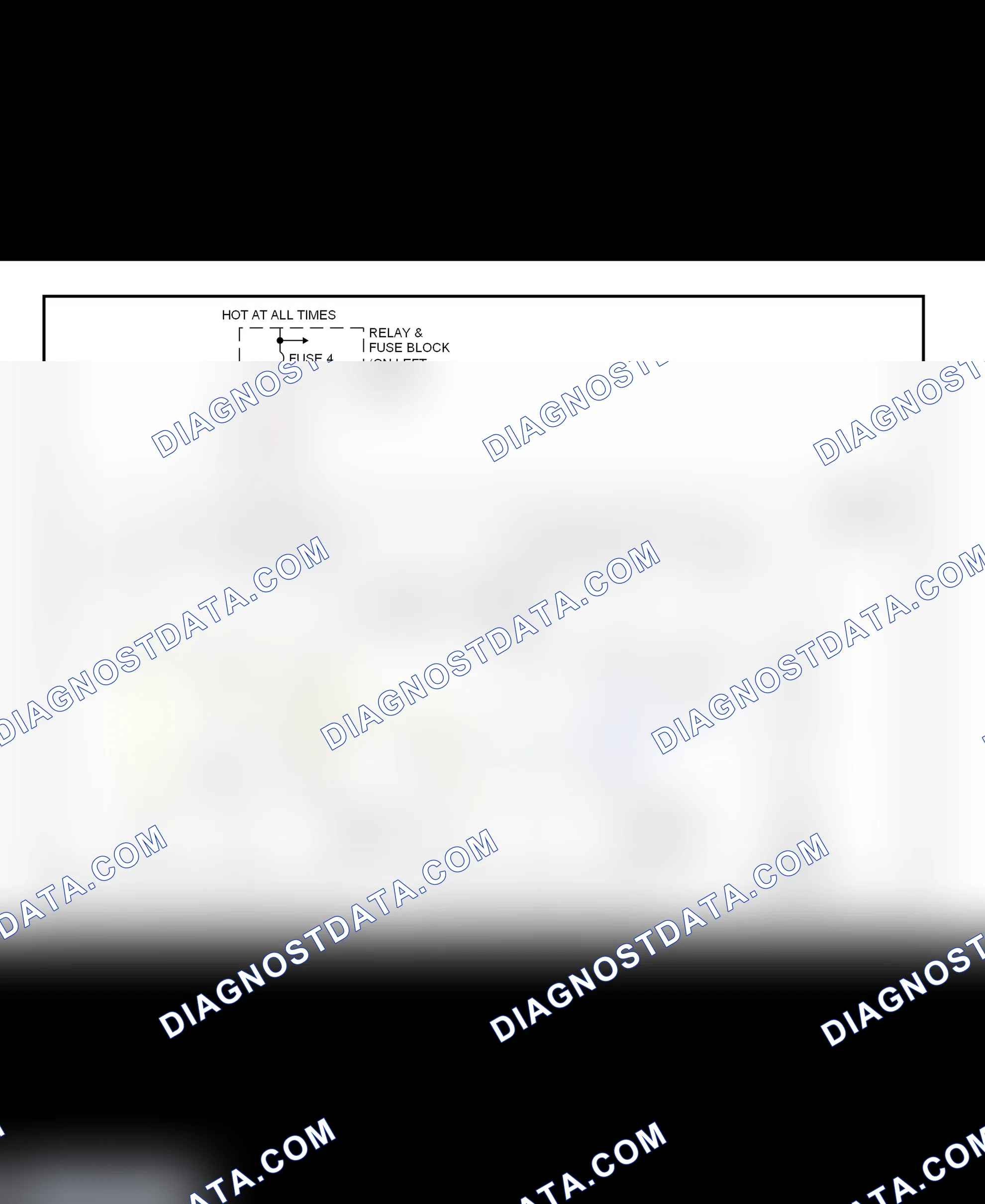 Scheme 5: Power Mirror System Wiring Diagram (Ram Van & Ram Wagon)