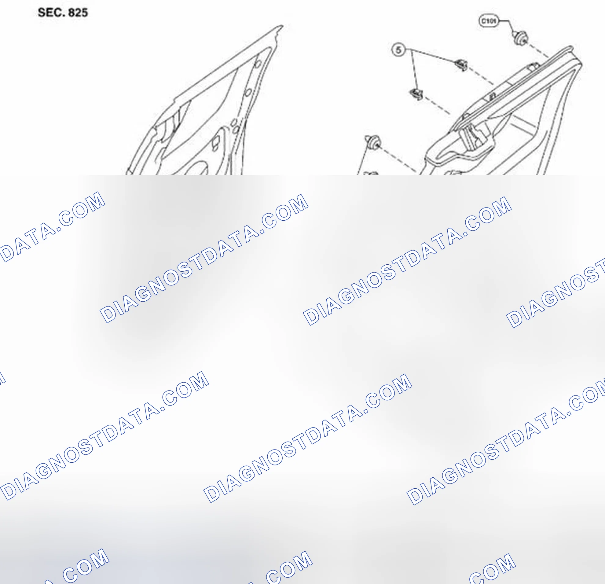 Scheme 2: REAR DOOR - KING CAB
