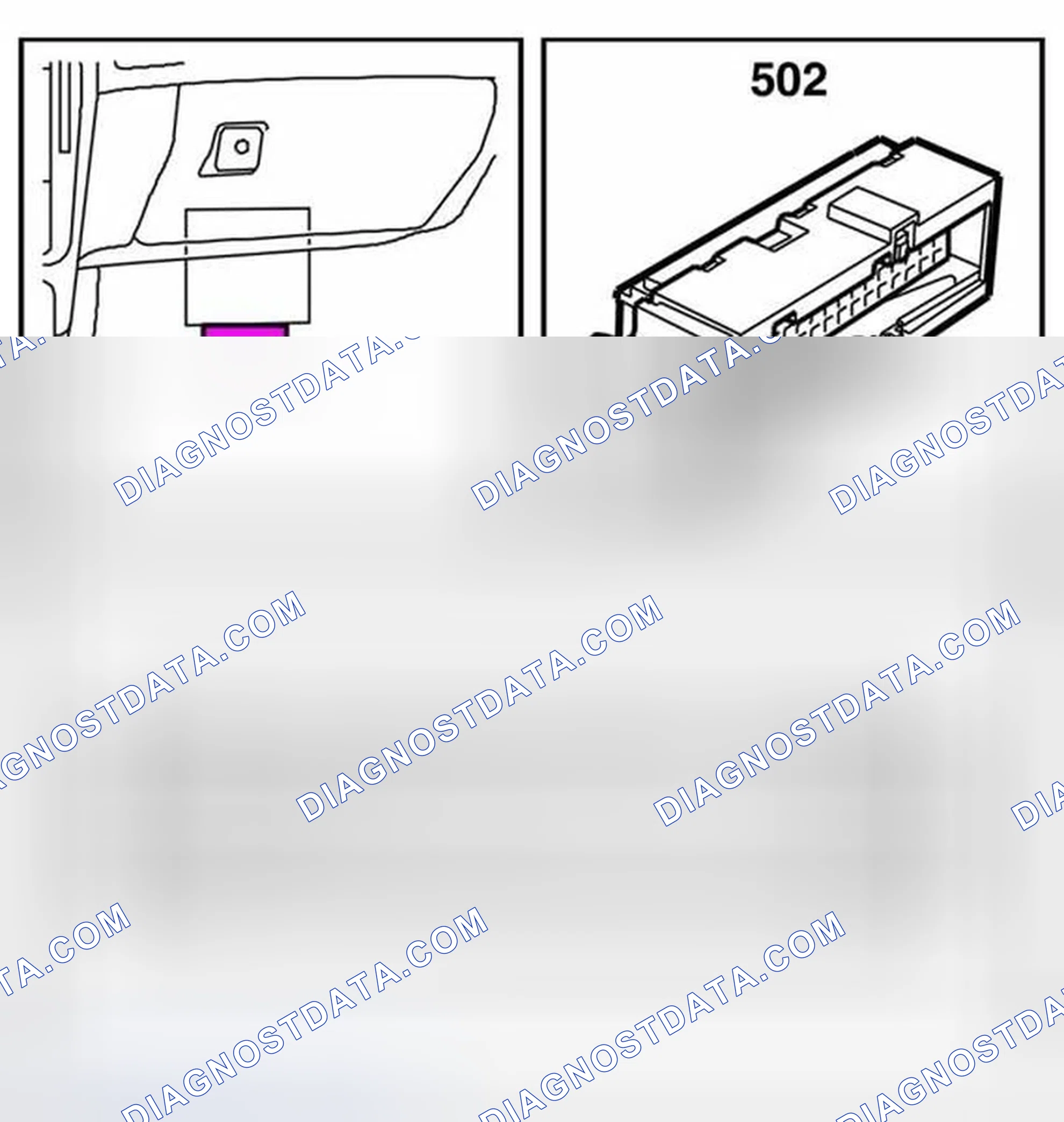 Scheme 105: Control Module, TCM (502)