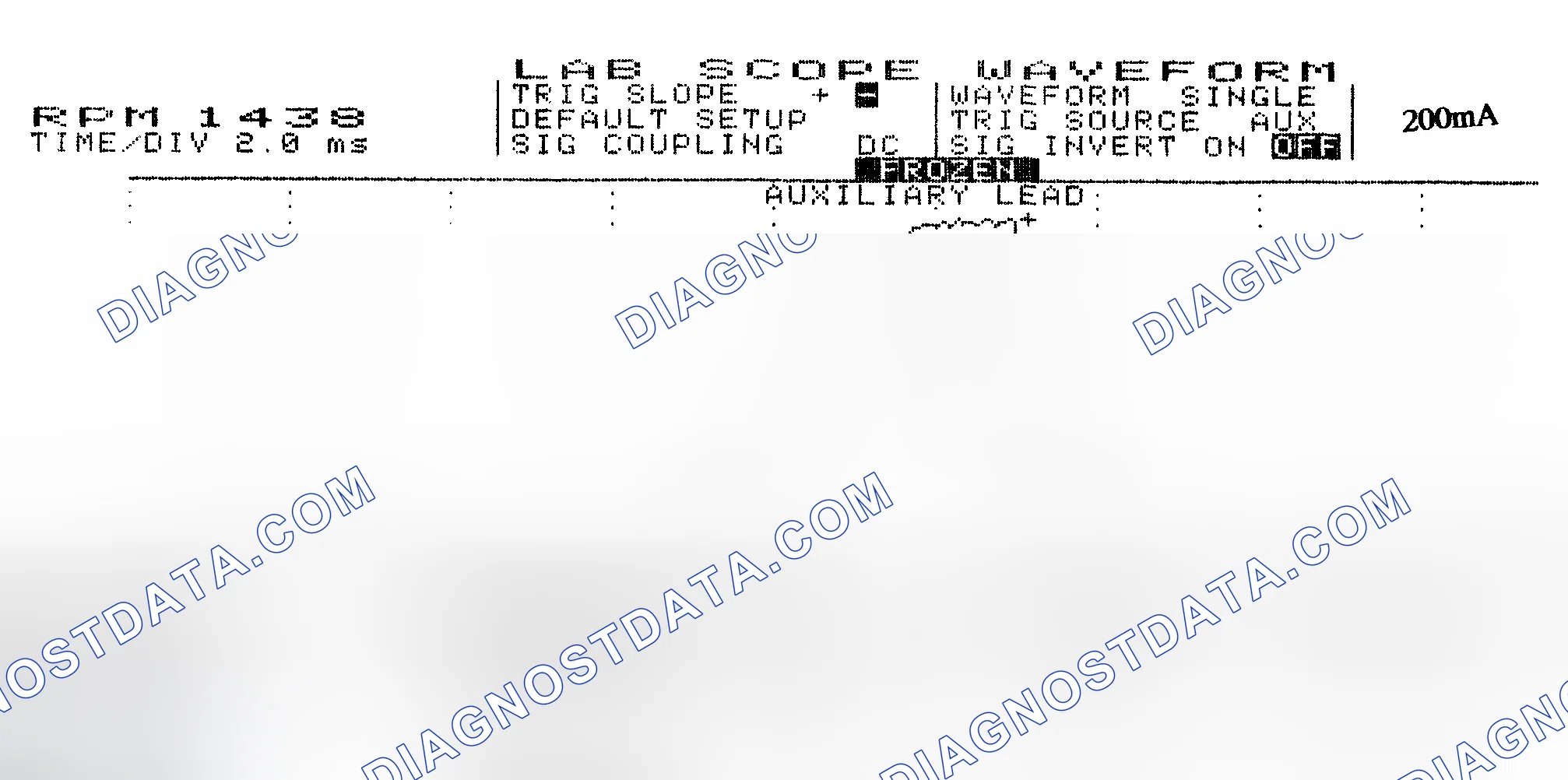 Scheme 15: Single Injector w/Normal Current Flow - Current Pattern