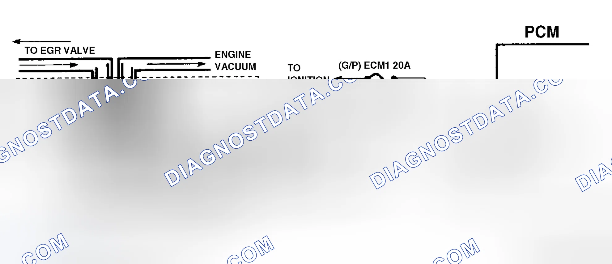 Scheme 198: Code 32 Schematic ("C", "G", "K" & "P" Series A/T) EGR Circuit Error With EVRV Solenoid
