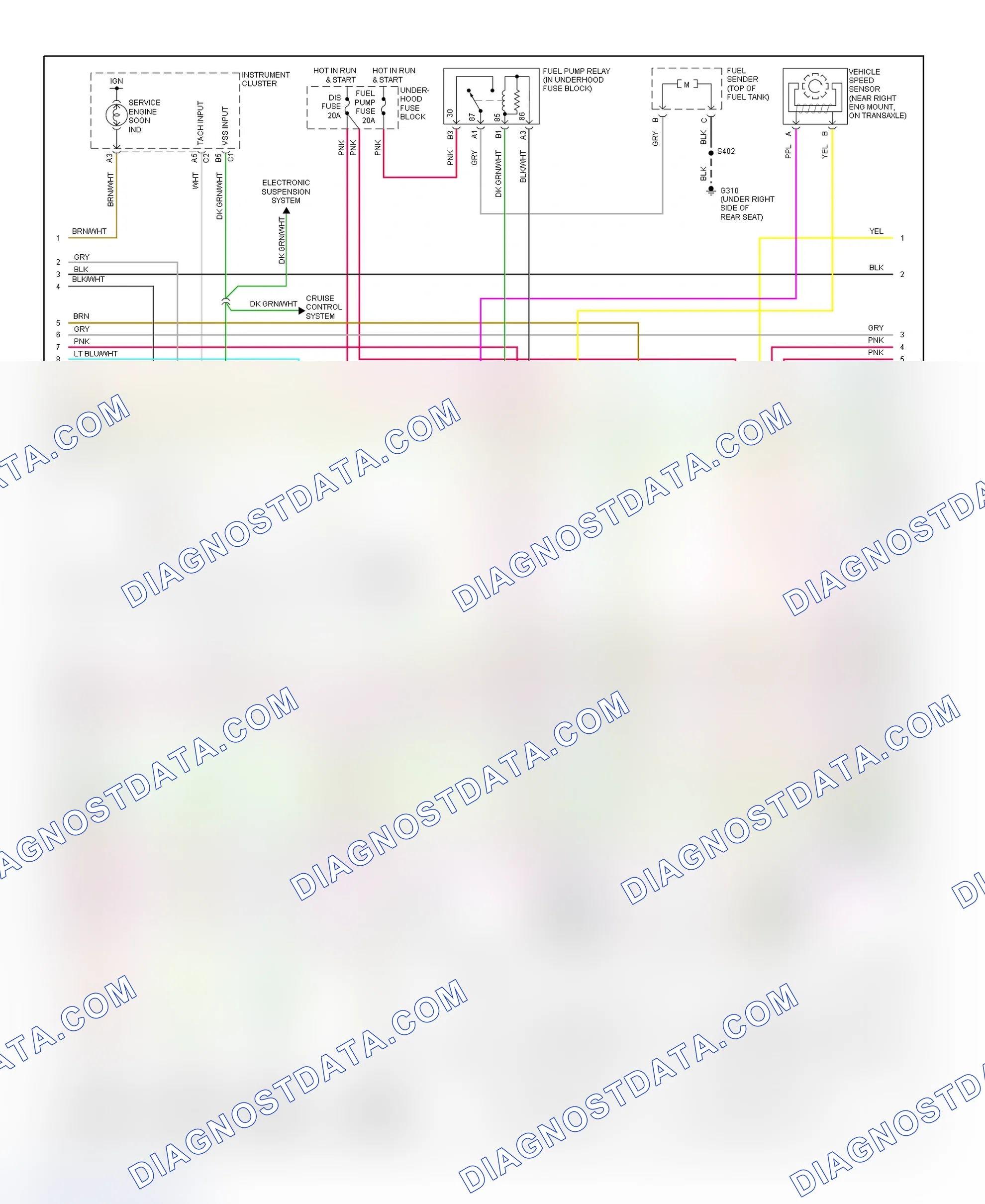 Scheme 81: PCM Wiring Diagram (Eldorado - 4.6L - 3 Of 4)