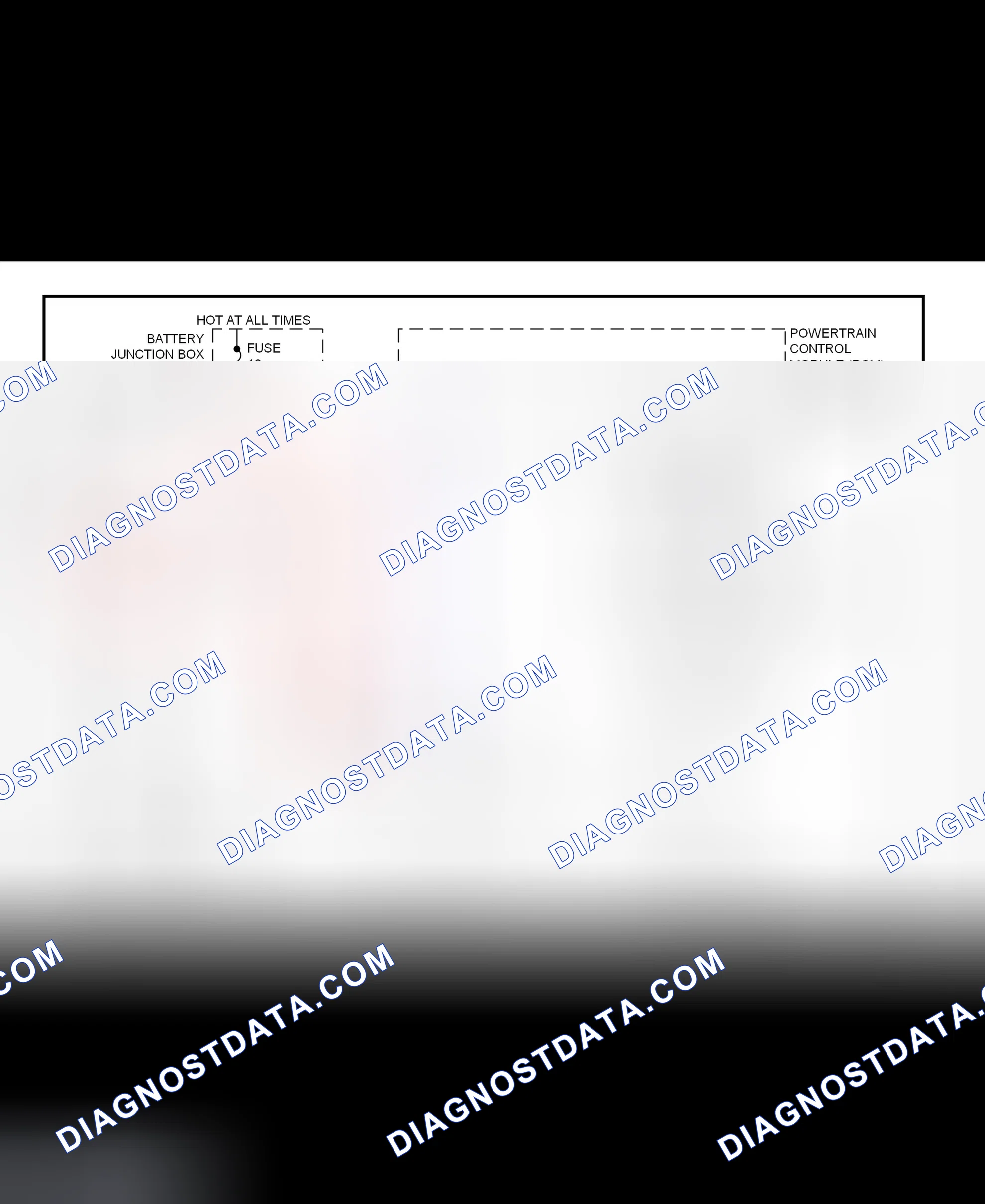 Scheme 1: Charging System Wiring Diagram (Focus)