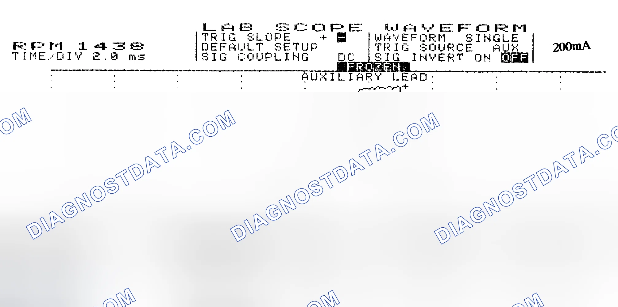 Scheme 15: Single Injector w/Normal Current Flow - Current Pattern