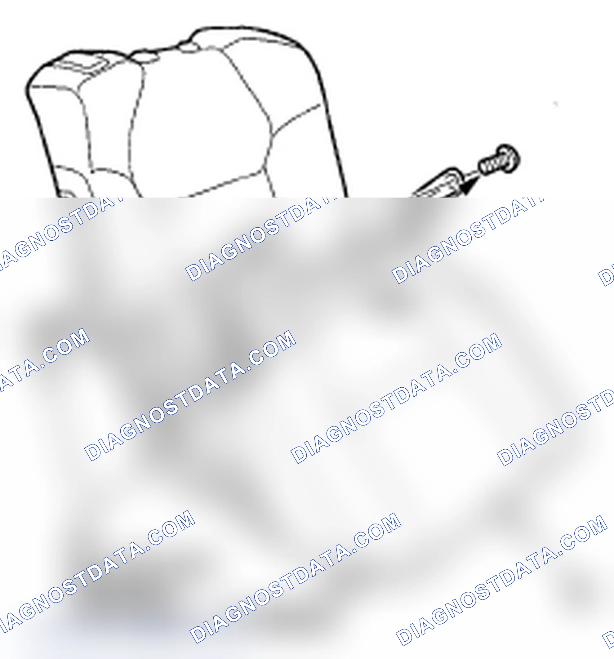 Scheme 18: Right Seat Belt Buckle