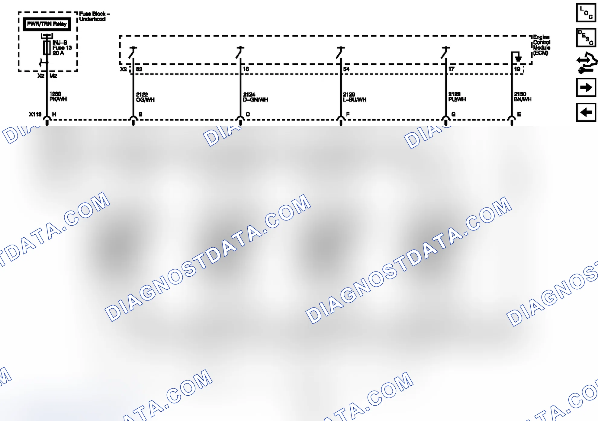 Scheme 94: Ignition Controls - Ignition System Coils 2, 4, 6 And 8