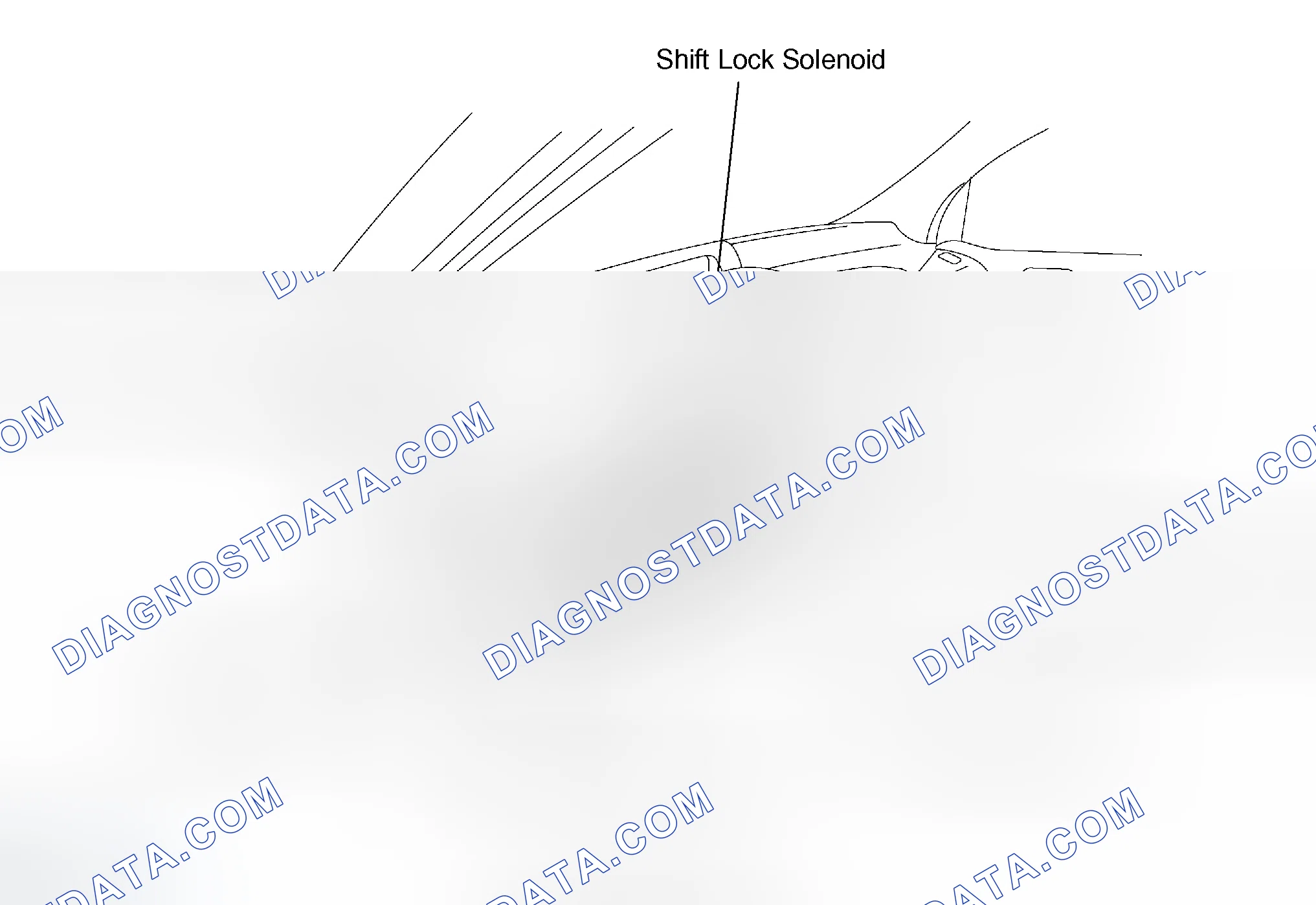 Scheme 2: Locating Shift Lock System Components