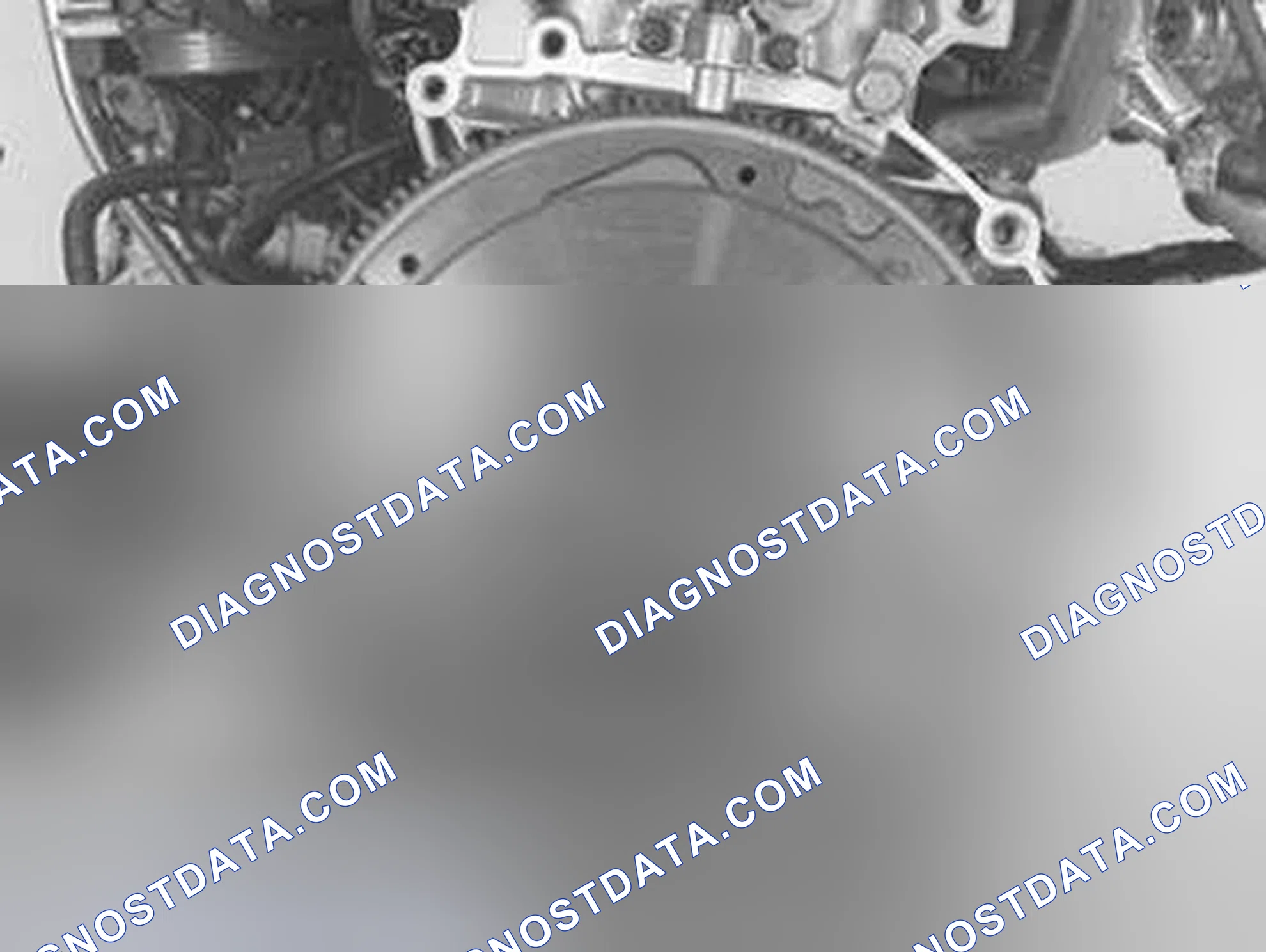 Scheme 201: REMOVING FLYWHEEL AND CARRIER PLATE