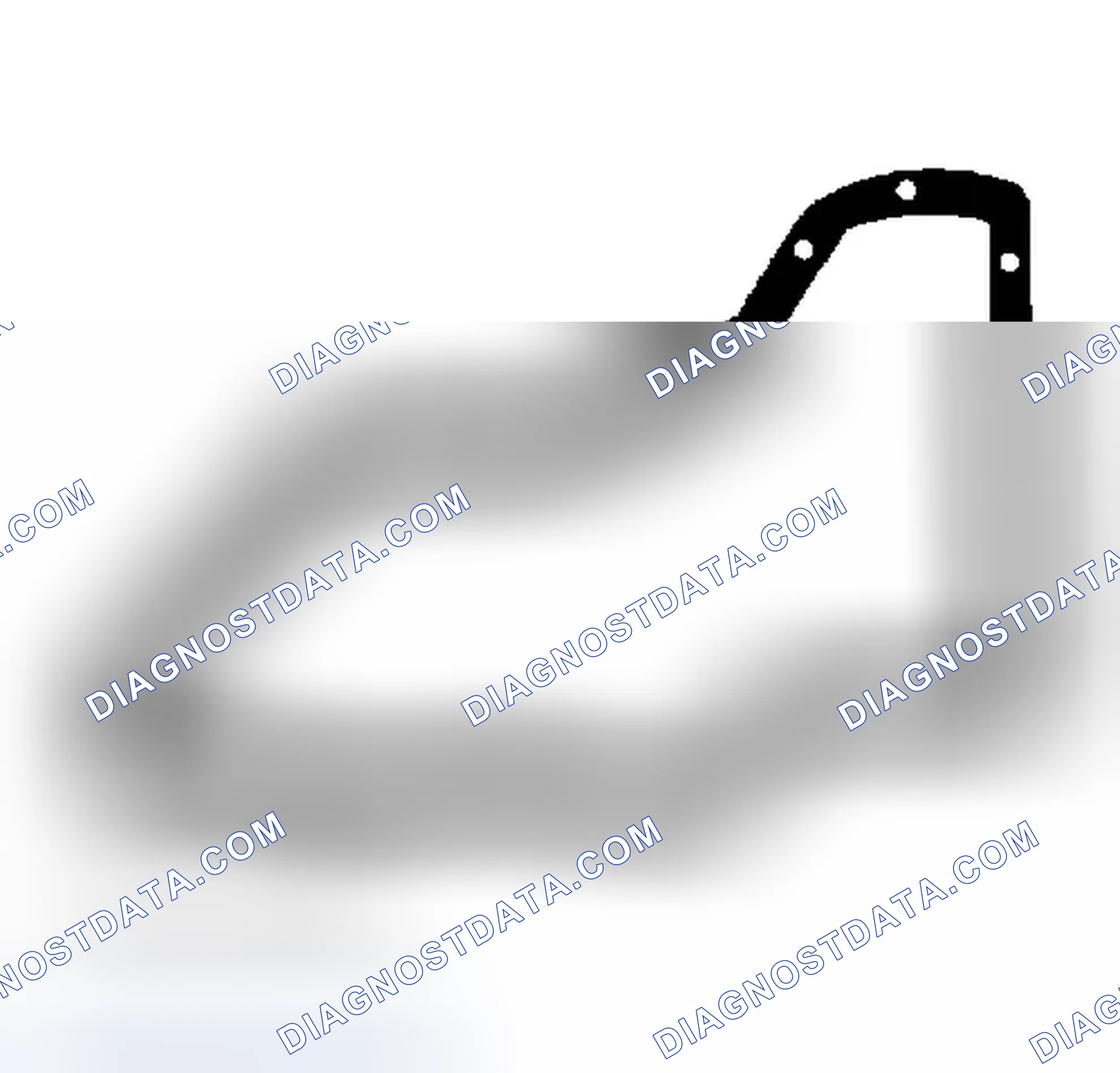 Scheme 92: Identifying Oil Pan Gasket (AX4S)