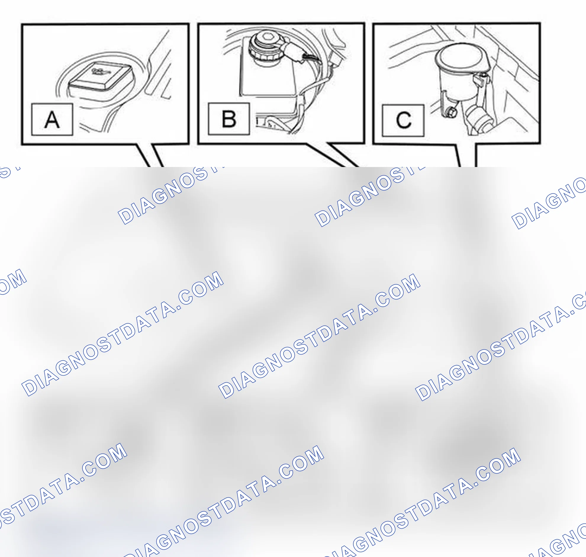 Scheme 7: UNDERBONNET VIEW - TD6 DIESEL ENGINE