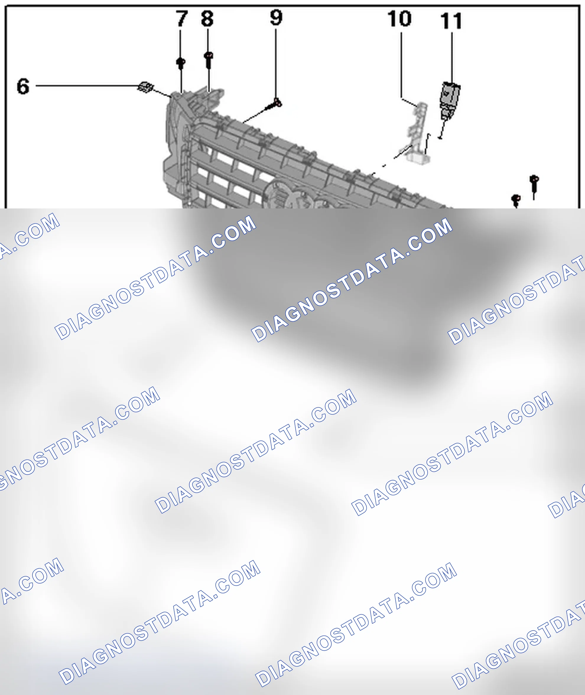 Scheme 49: RADIATOR GRILLE OVERVIEW