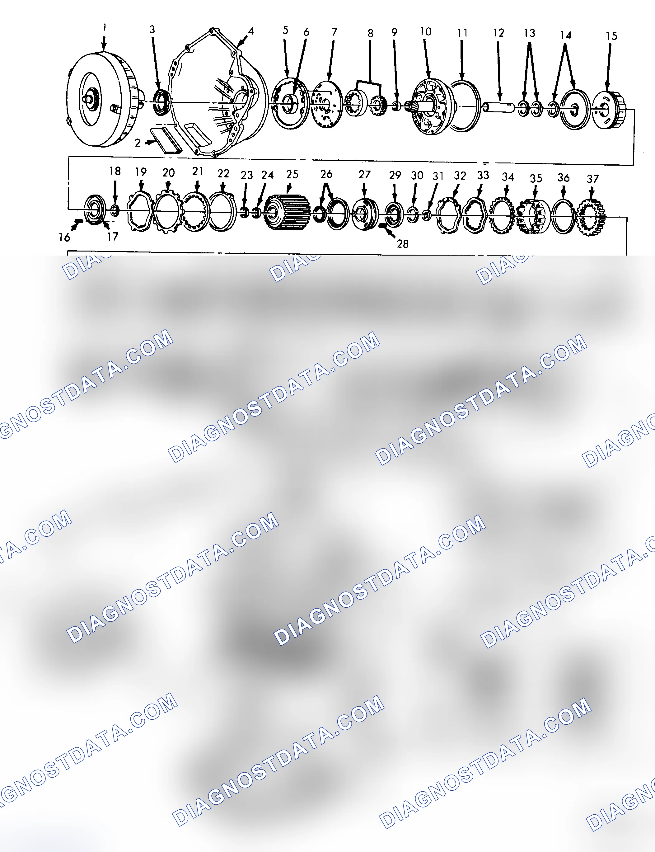 Scheme 55: INPUT SHAFT END PLAY